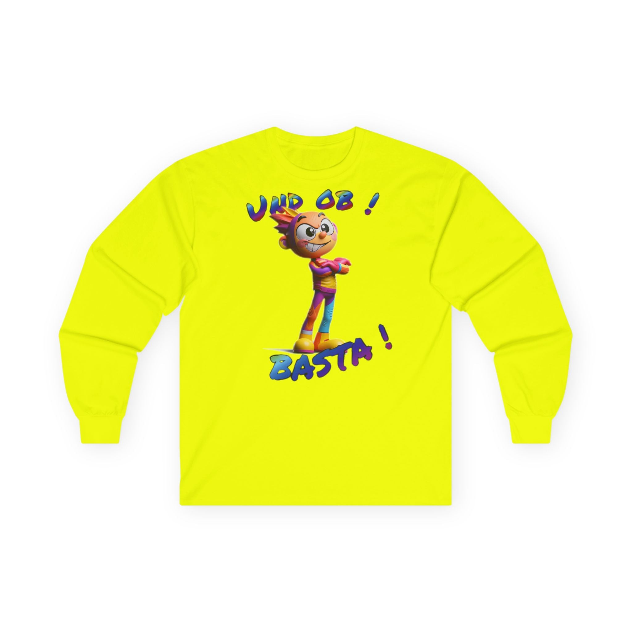 Langarmshirt „Und ob! Basta!“ | Humor | Phönix-Potsdam®