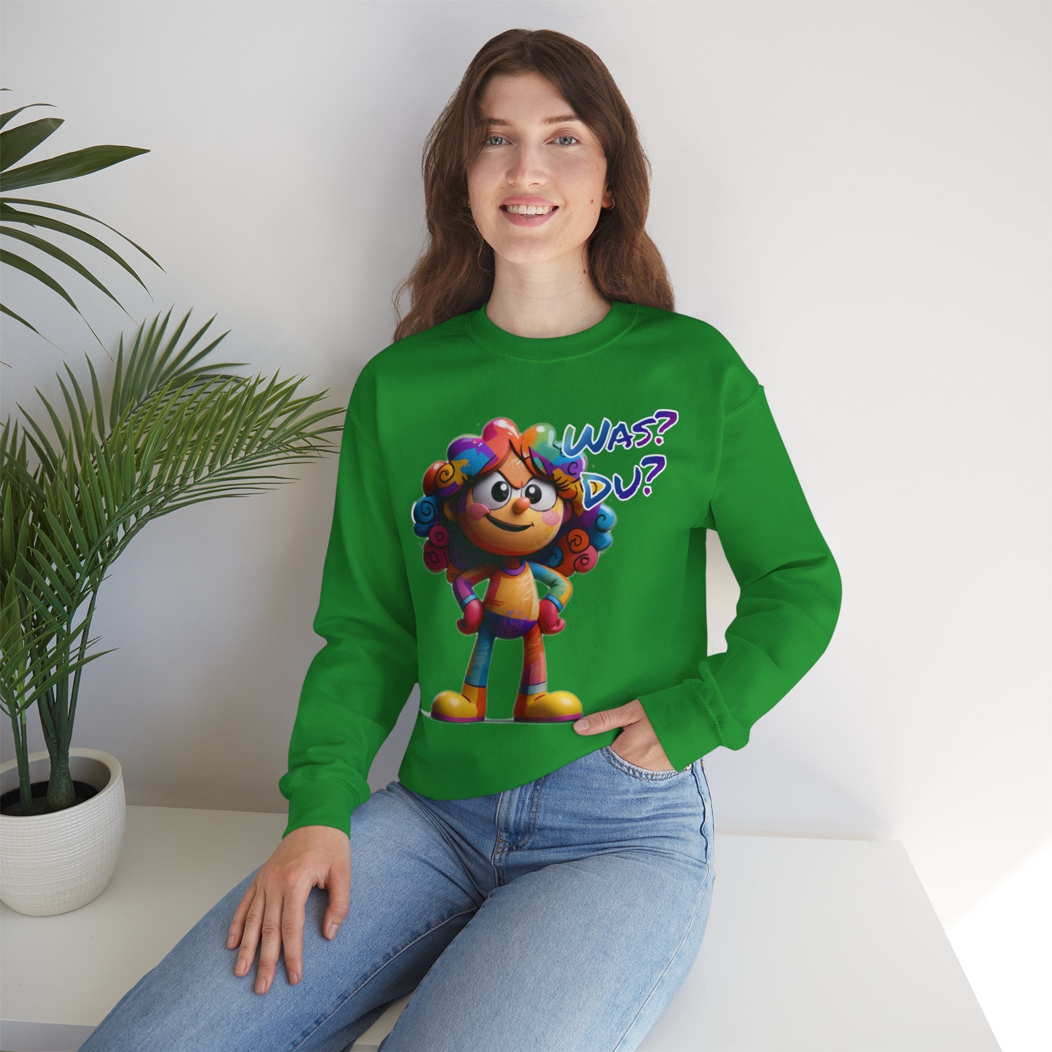 „Was? Du?“ Sweatshirt | Humor | Phönix-Potsdam®