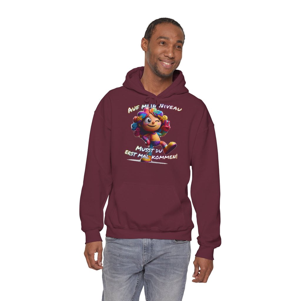 „Auf mein Niveau musst du erst mal kommen!“ Hoodie | Humor | Phönix-Potsdam®