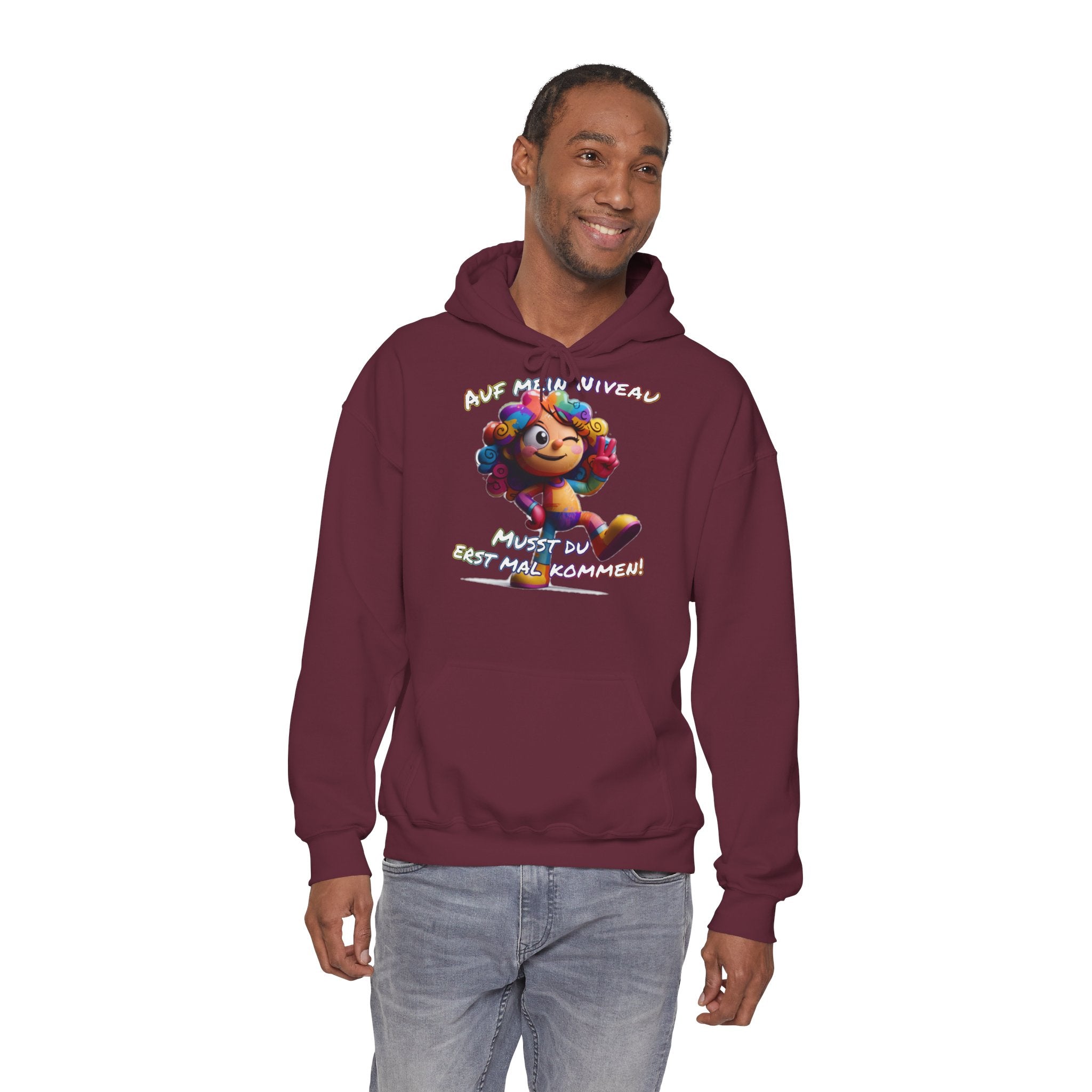 „Auf mein Niveau musst du erst mal kommen!“ Hoodie | Humor | Phönix-Potsdam®