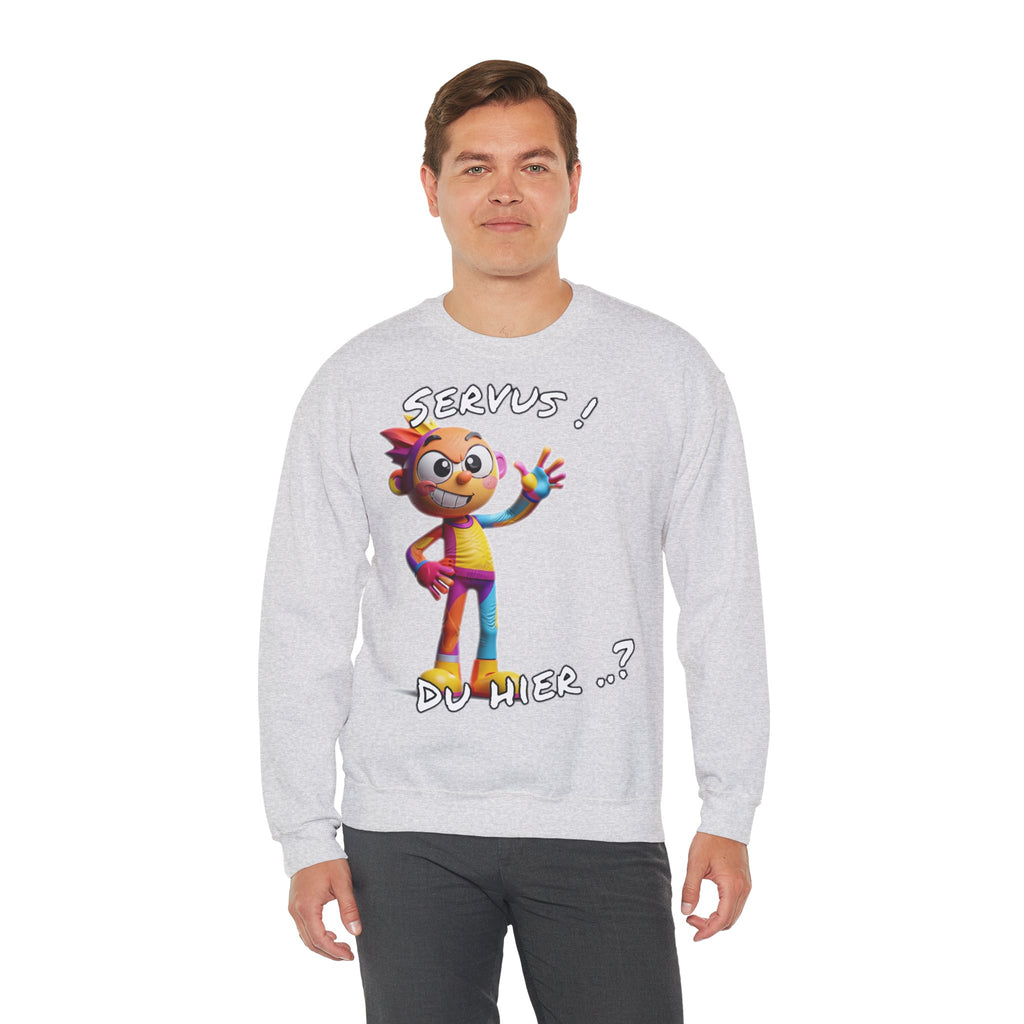 Sweatshirt „Servus! Du hier..?“ | Humor | Phönix-Potsdam®