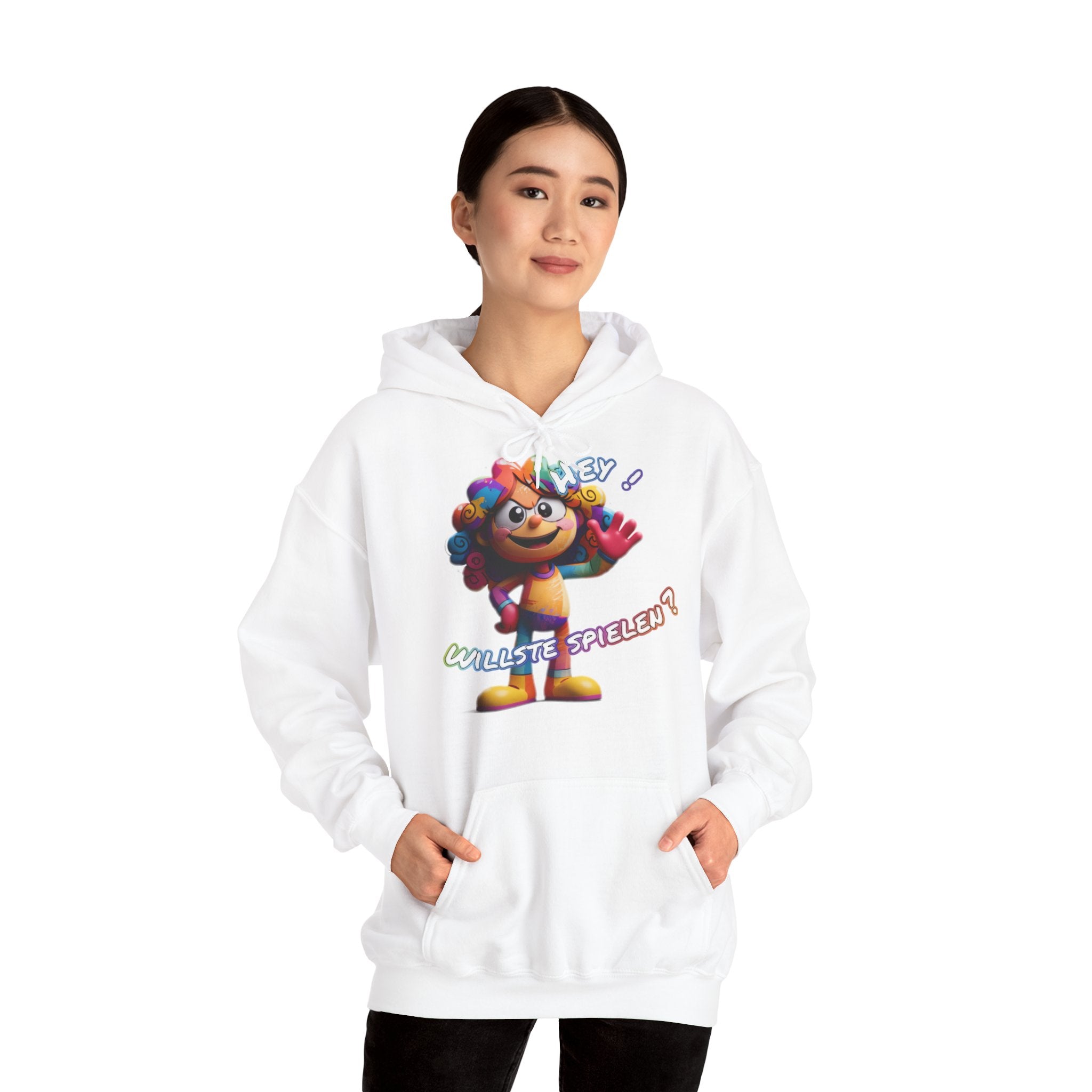 Hoodie „Hey! Willste spielen?“ | Humor | Phönix-Potsdam®