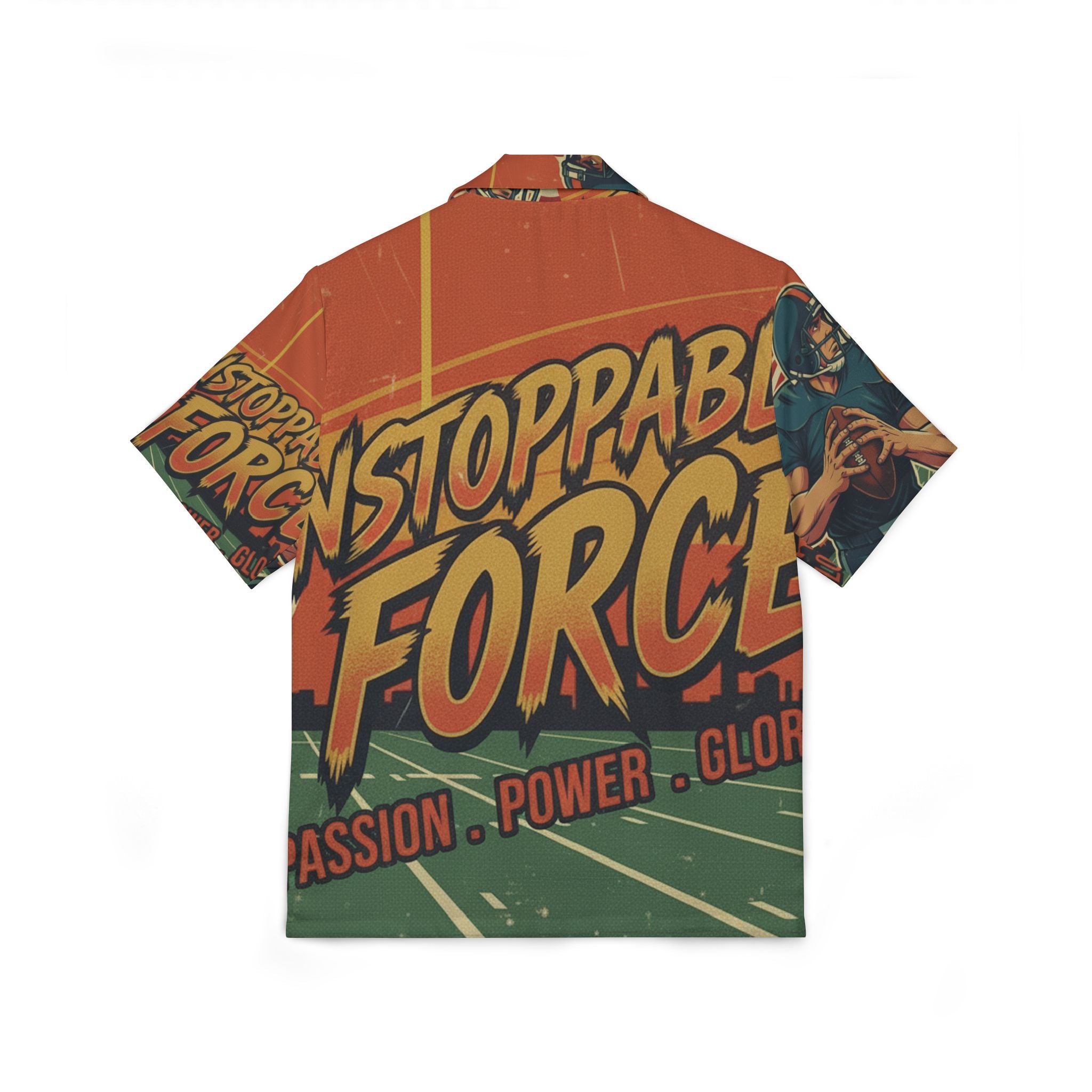 American Football Hemd – "Unstoppable Force" | All-Over-Print | Phönix-Potsdam®