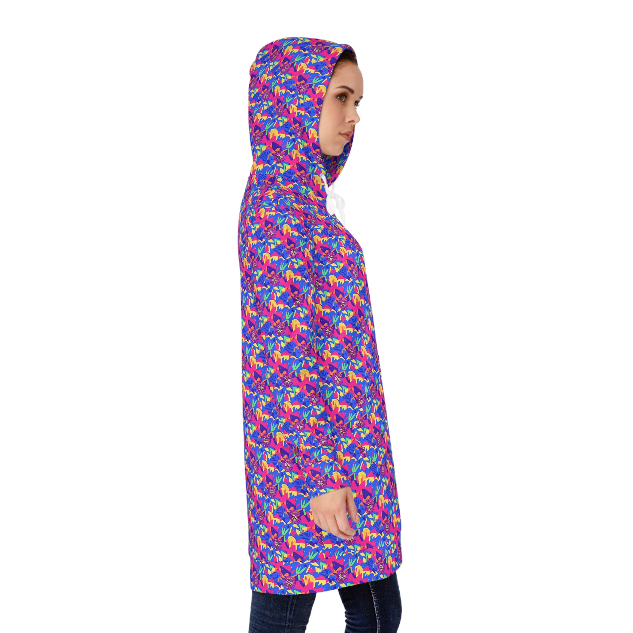 Long-Hoodie AOP „Kaleidoskop“ | Bunt & Mutig | Phönix-Potsdam®