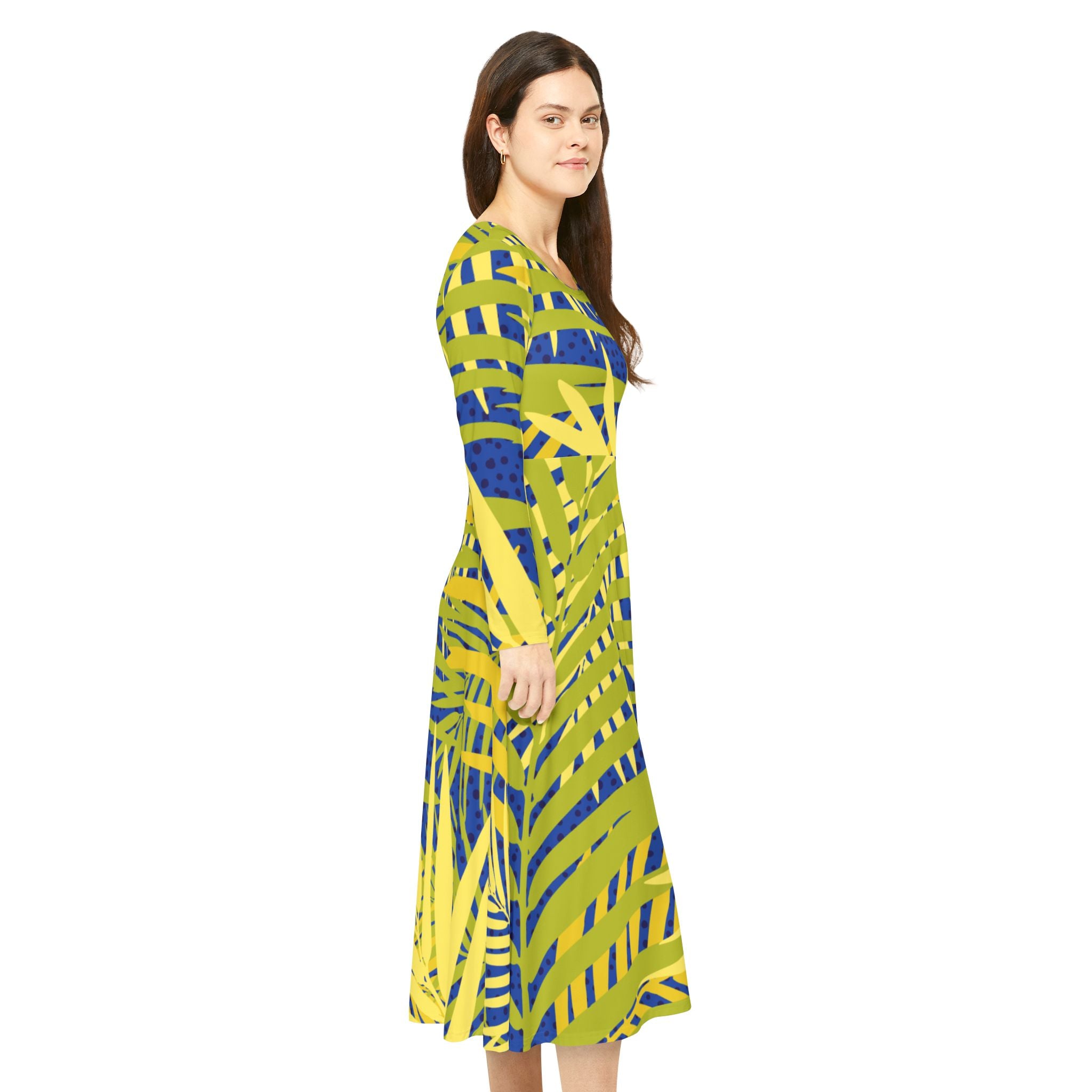Vintage Swingkleid | Bemustert | Allover-Print | Phönix-Potsdam®