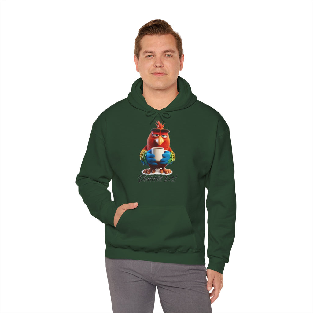 Papagei „Dünnes Eis!“ Hoodie | Humor | Phönix-Potsdam®