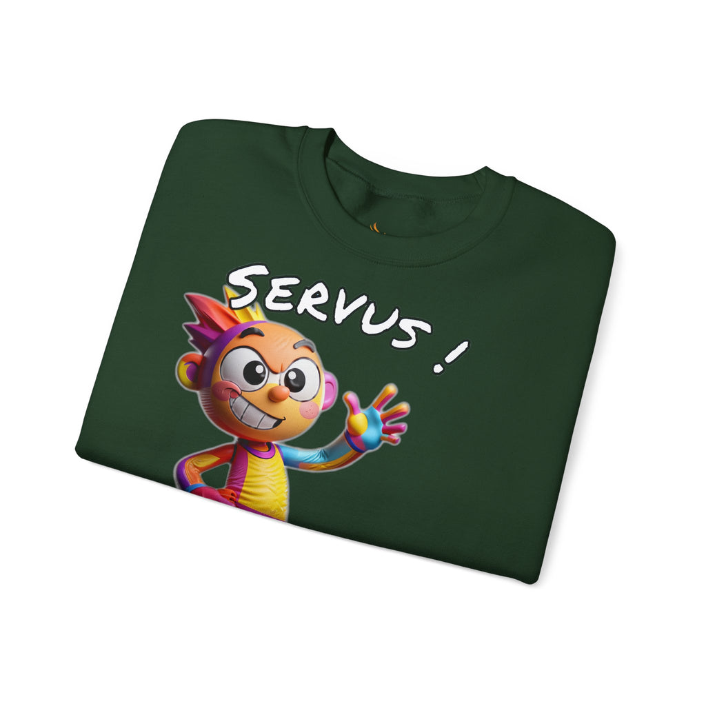 Sweatshirt „Servus! Du hier..?“ | Humor | Phönix-Potsdam®