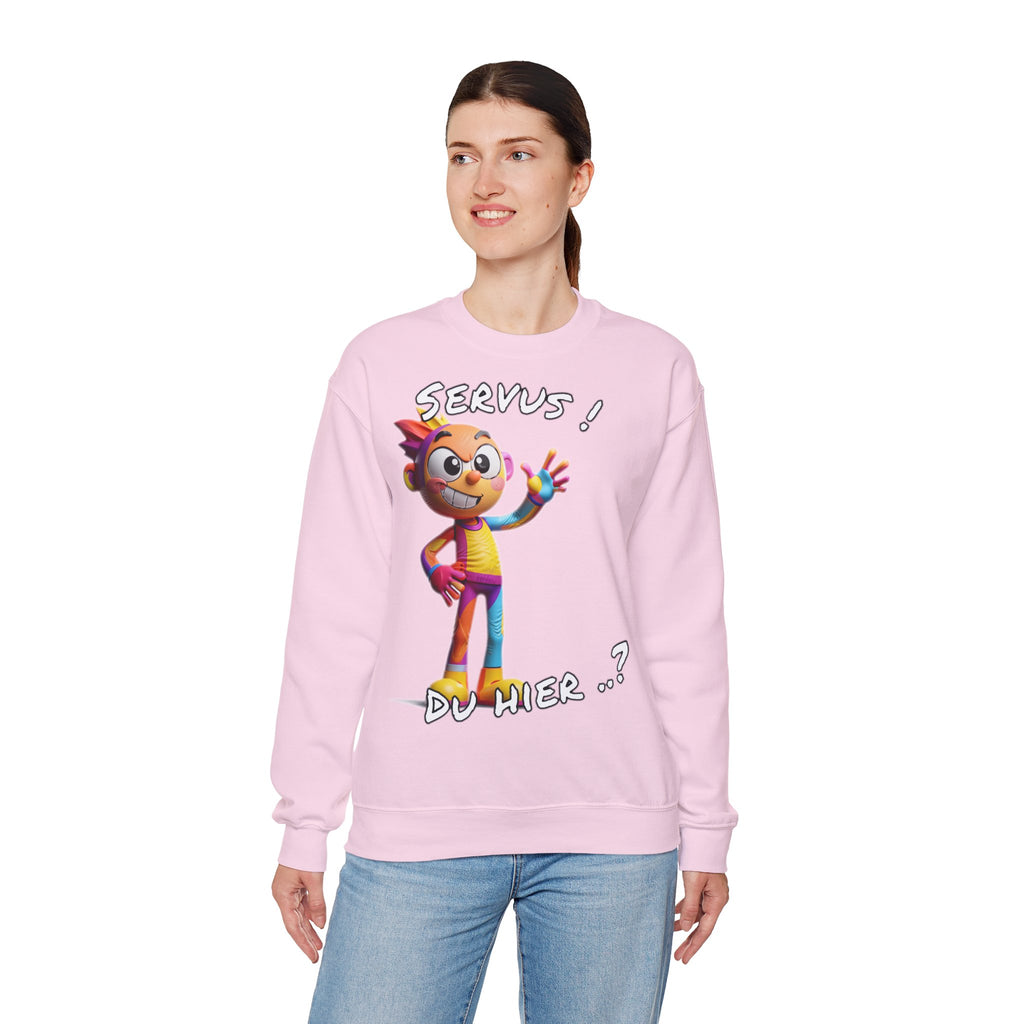 Sweatshirt „Servus! Du hier..?“ | Humor | Phönix-Potsdam®