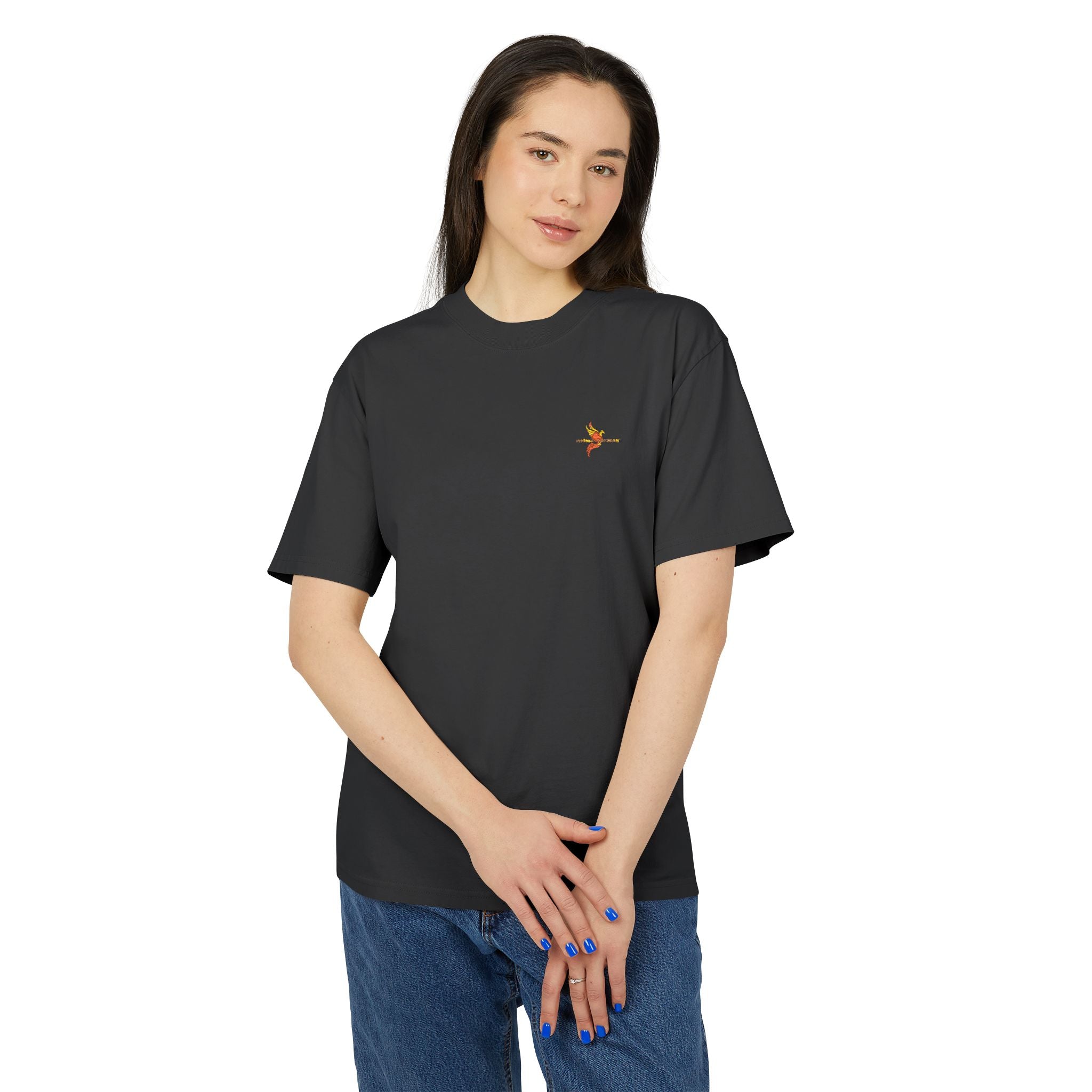 T-Shirt | Heavyweight Vintage | Gestickt | Phönix-Potsdam®