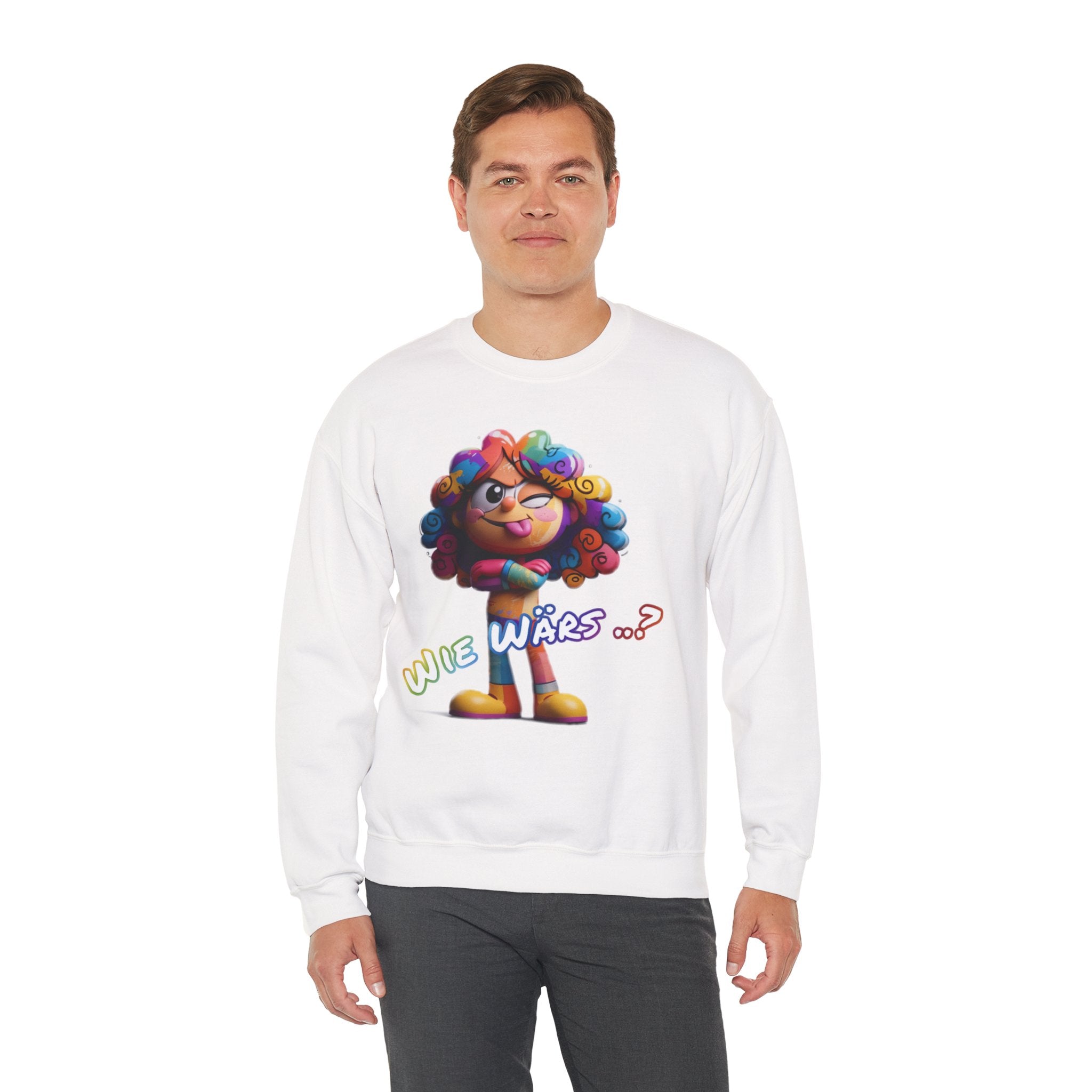 Sweatshirt „Wie wärs .. ?“ | Humor | Phönix-Potsdam®
