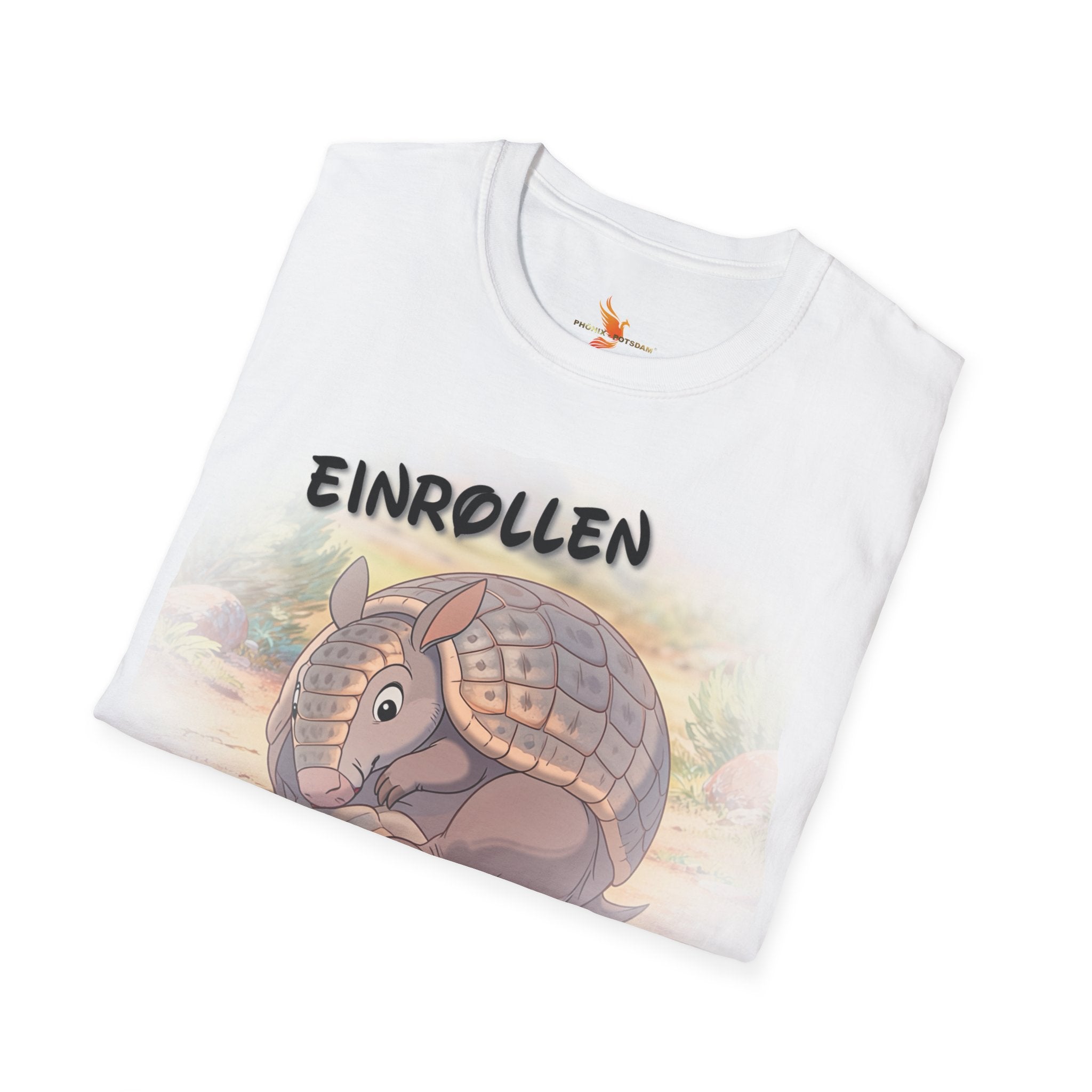 Gürteltier „Einrollen bis es Freitag ist“ T-Shirt | Phönix-Potsdam®