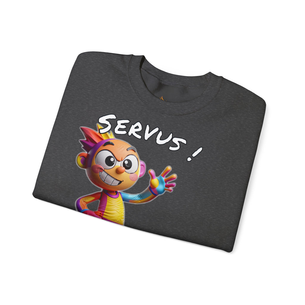 Sweatshirt „Servus! Du hier..?“ | Humor | Phönix-Potsdam®