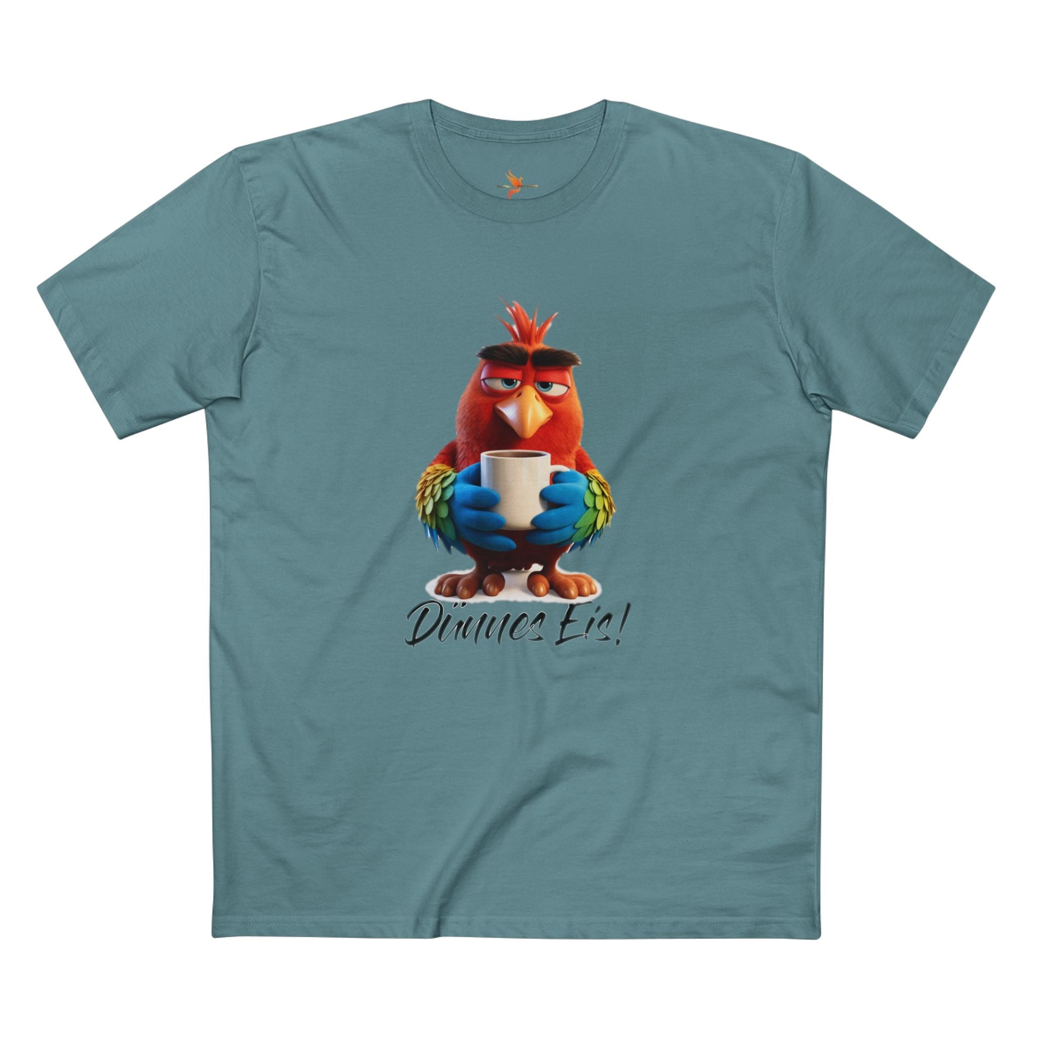 Papagei „Dünnes Eis!“ T-Shirt | Humor | Phönix-Potsdam®