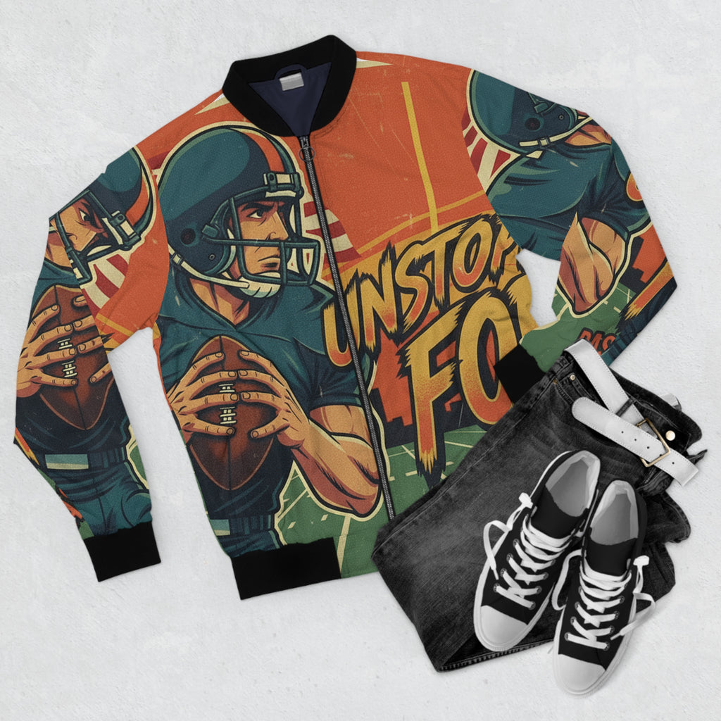 Männer Bomberjacke American Football – Unstoppable Force | Regular Fit