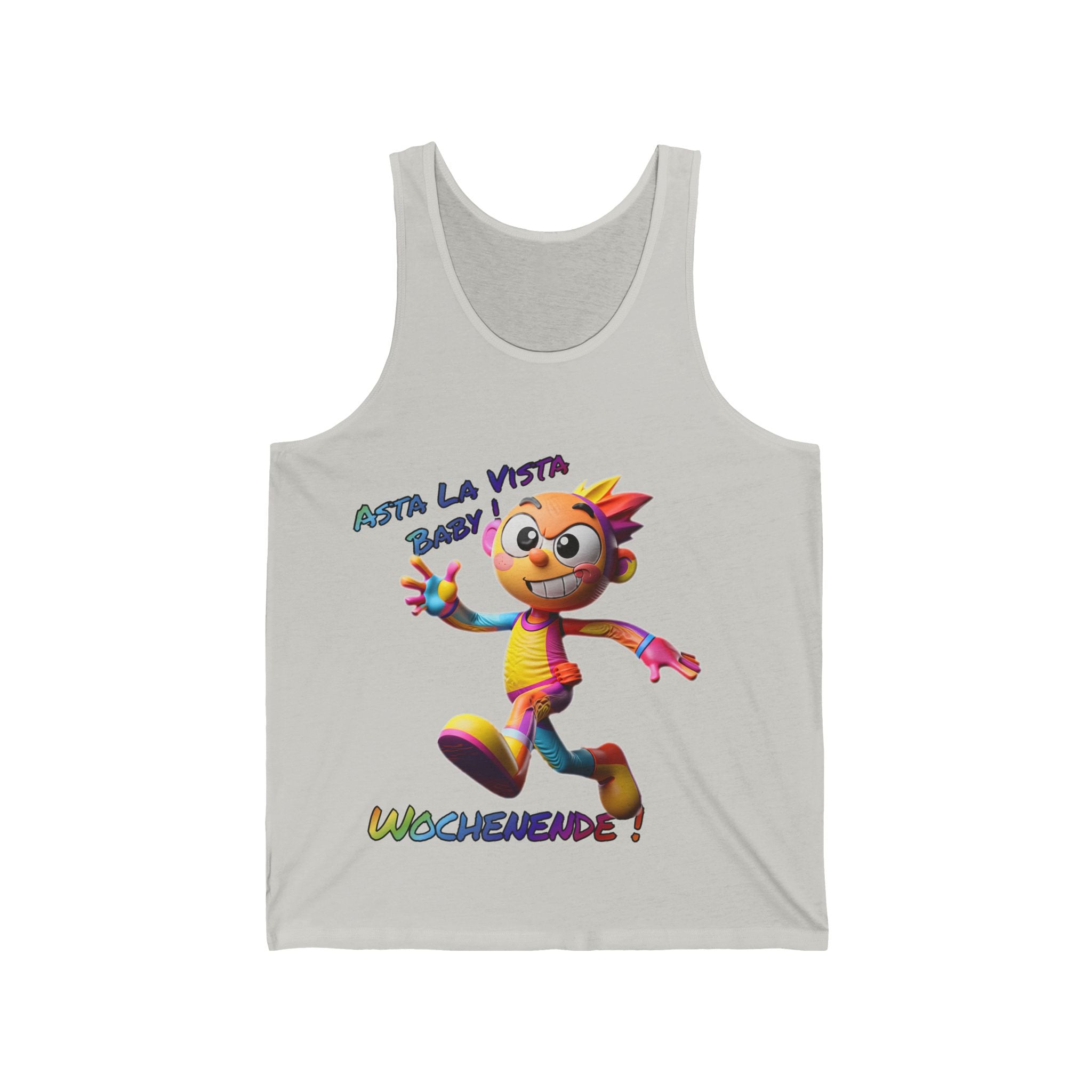Tank Top „Asta la Vista, Baby! – Wochenende!“ | Humor | Phönix-Potsdam®