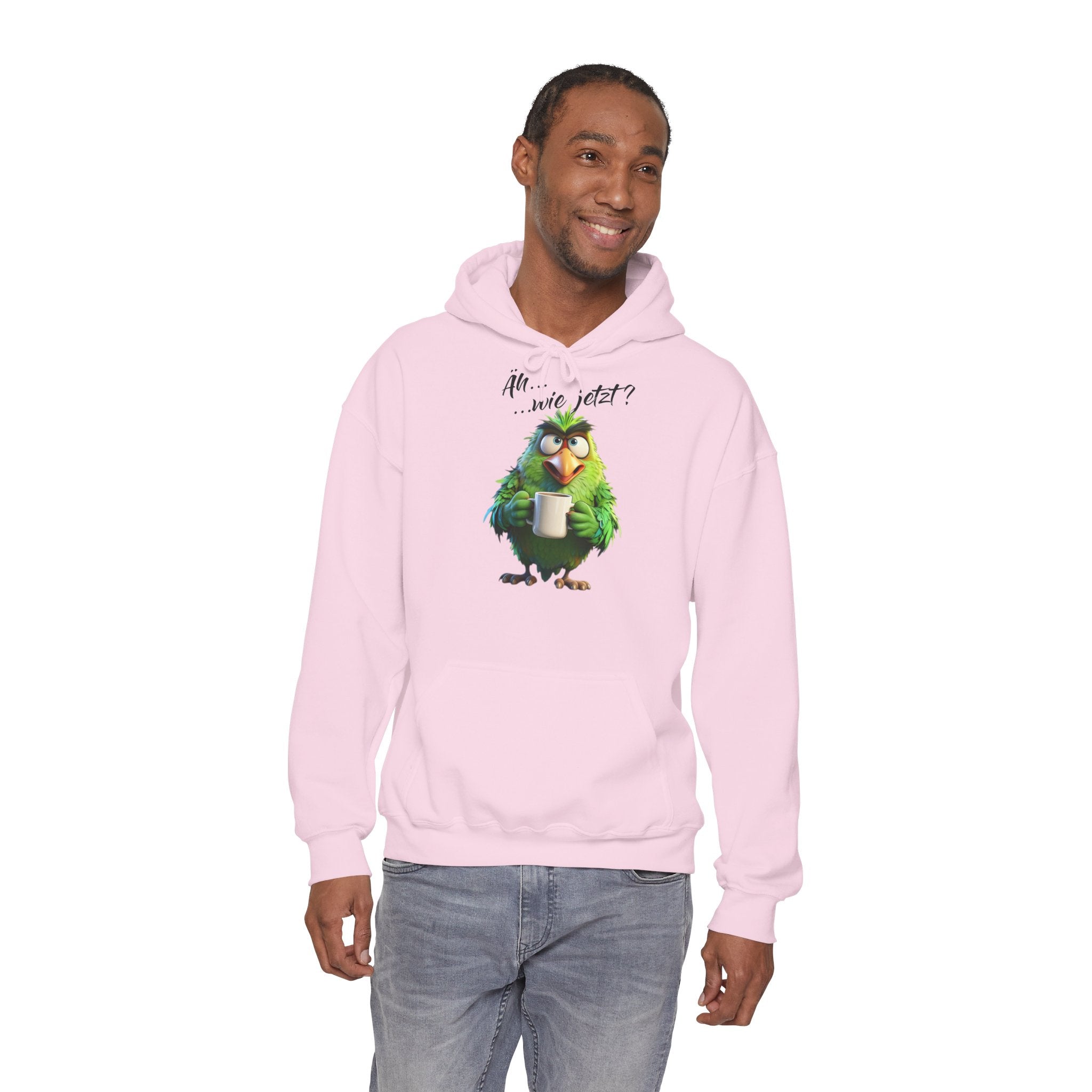Papagei „Äh...wie jetzt?“ Hoodie | Humor | Phönix-Potsdam®