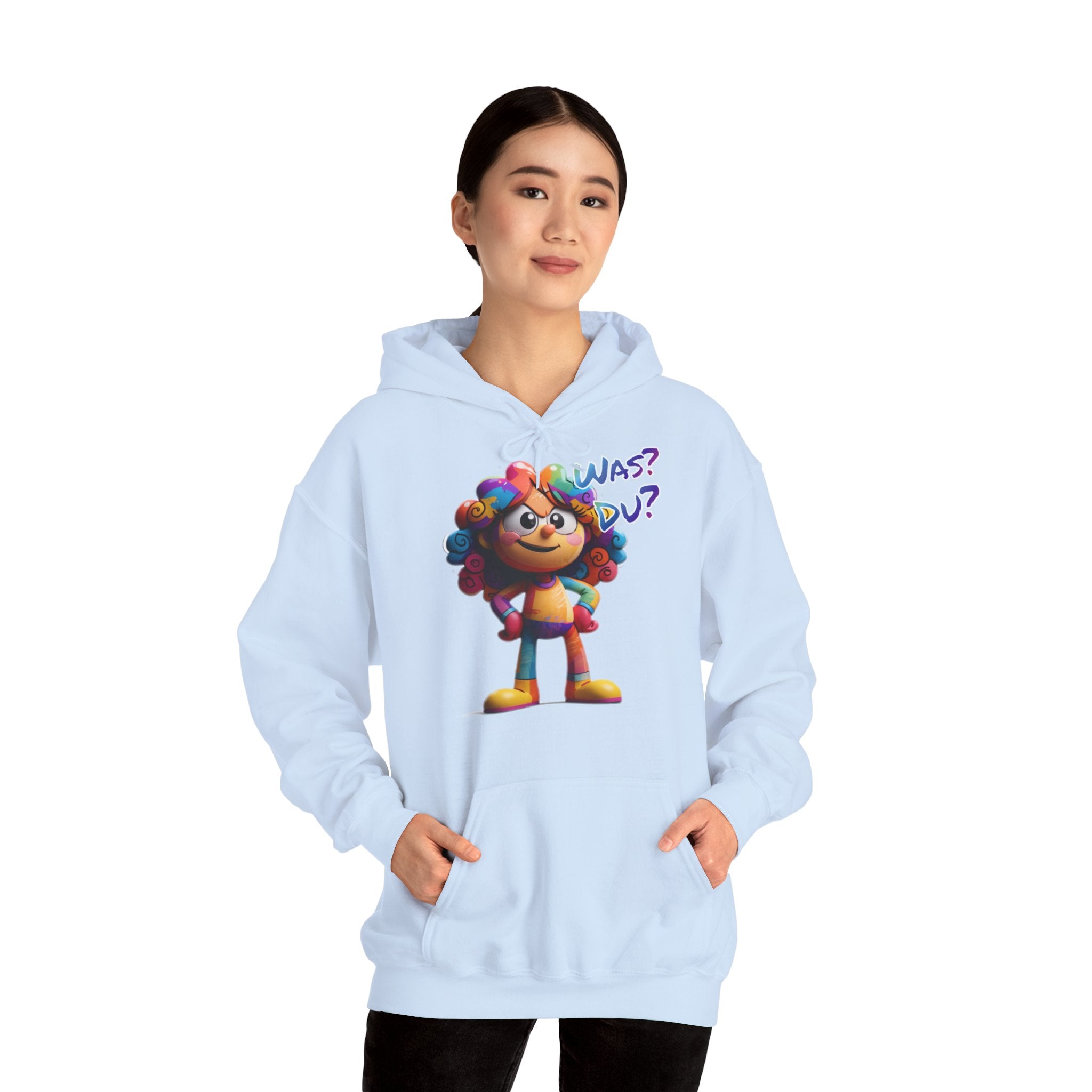 "Was? Du?" Hoodie | Humor | Phönix-Potsdam®