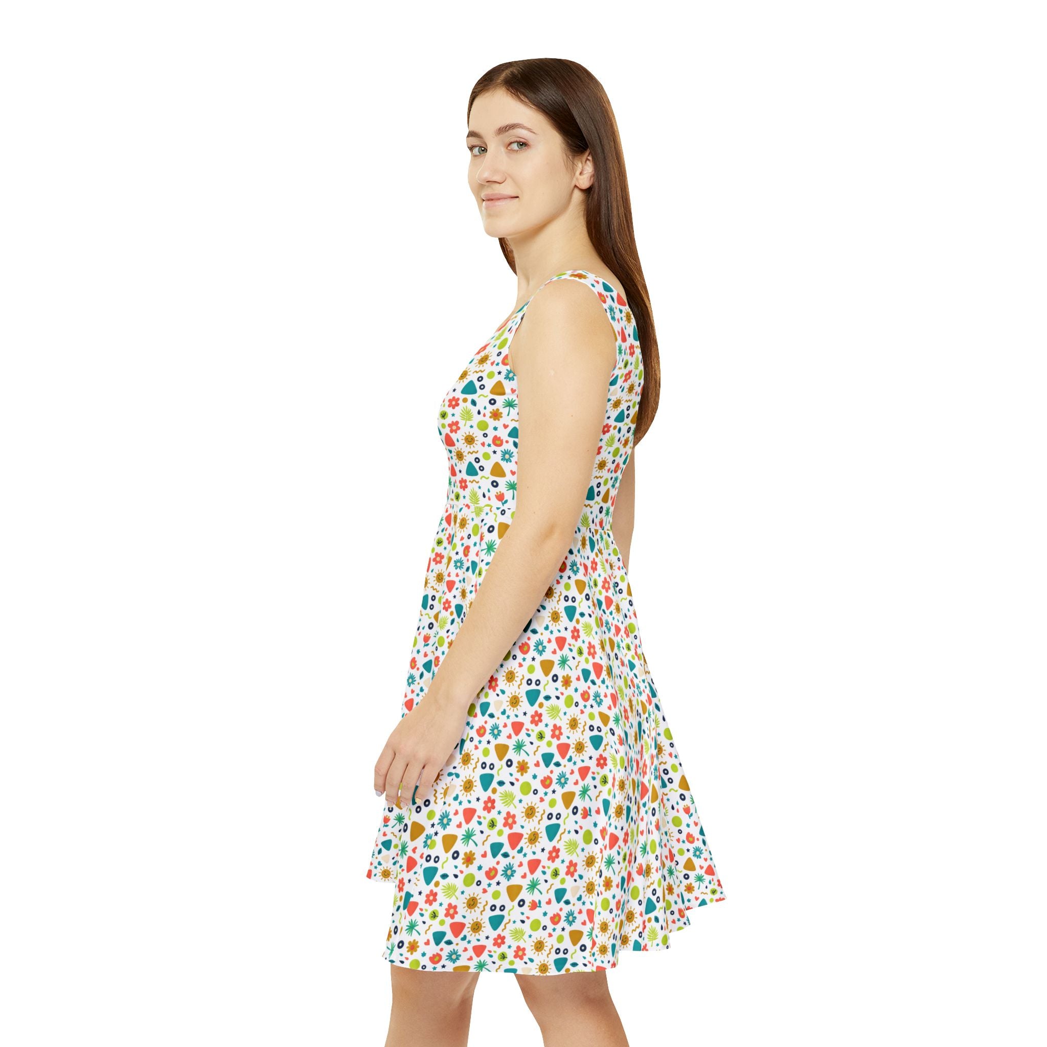 Skaterkleid | Mosaik | Allover-Print | Phönix-Potsdam®