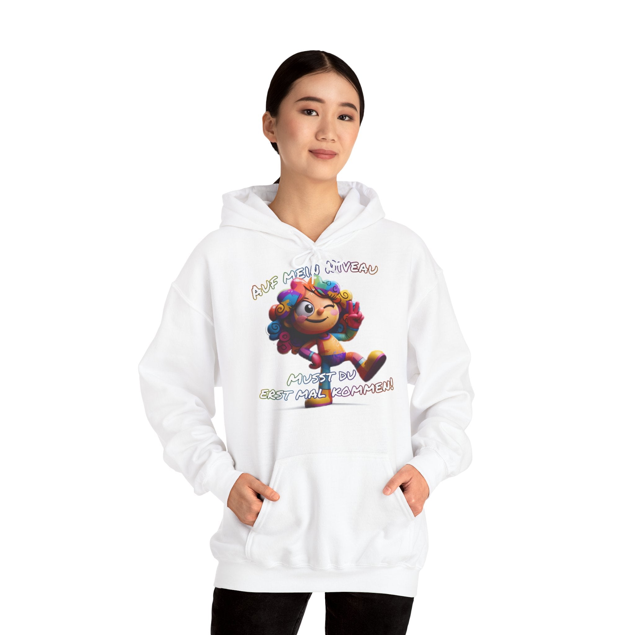 „Auf mein Niveau musst du erst mal kommen!“ Hoodie | Humor | Phönix-Potsdam®