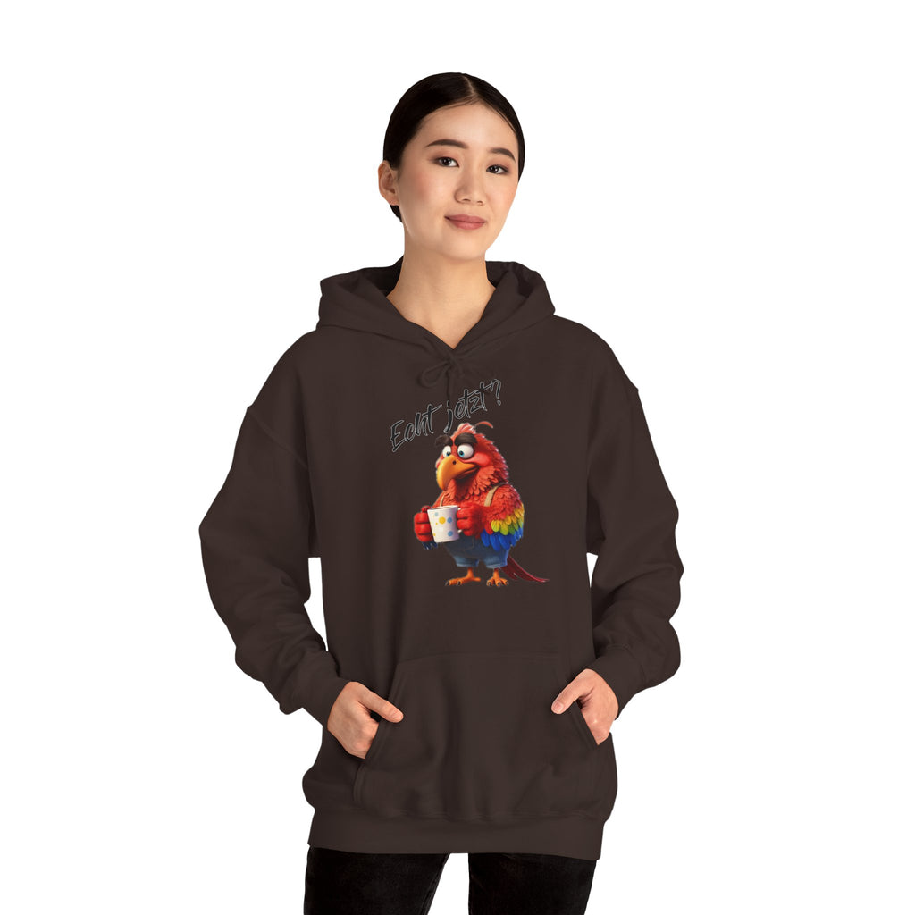 Papagei „Echt jetzt?“ Hoodie | Humor | Phönix-Potsdam®