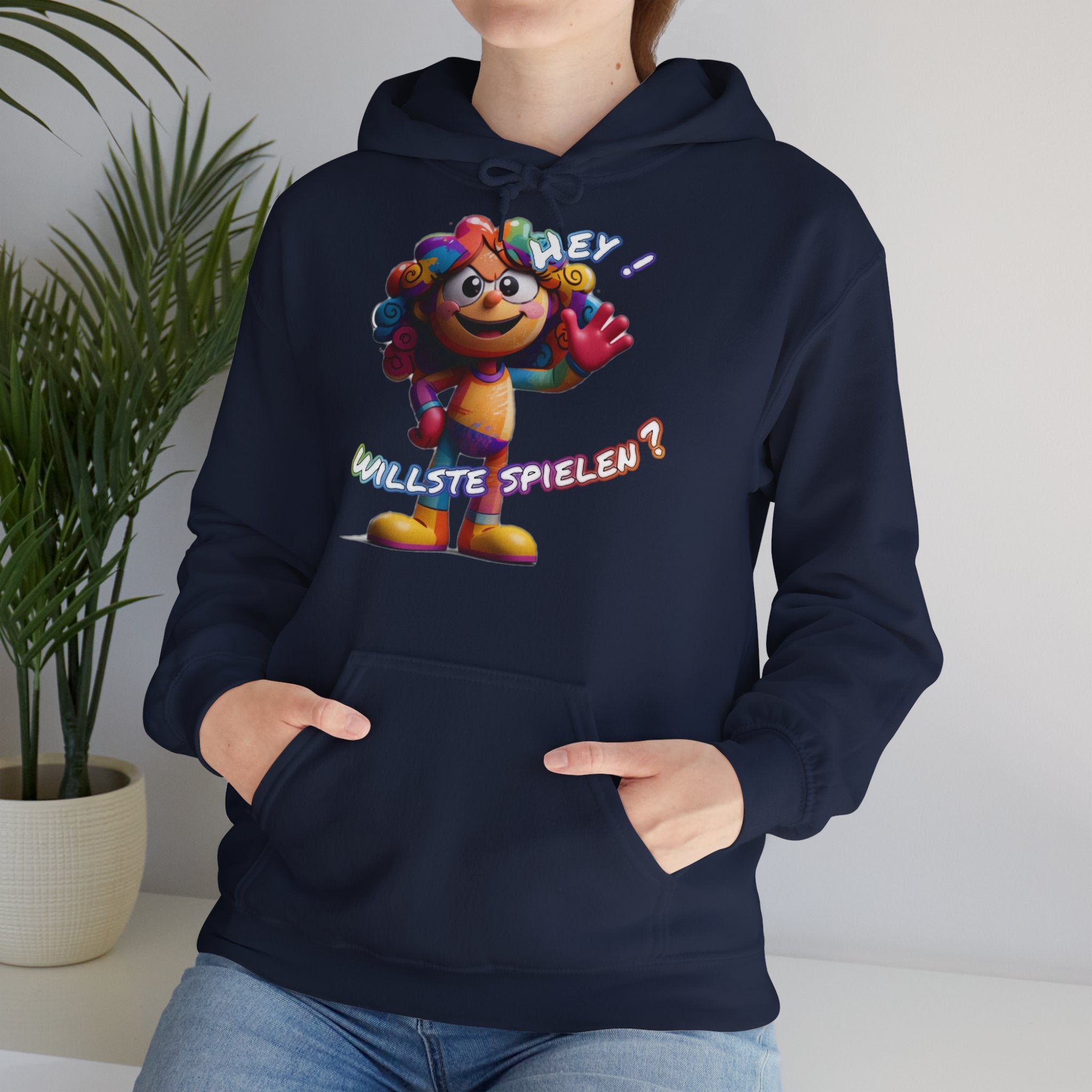 Hoodie „Hey! Willste spielen?“ | Humor | Phönix-Potsdam®