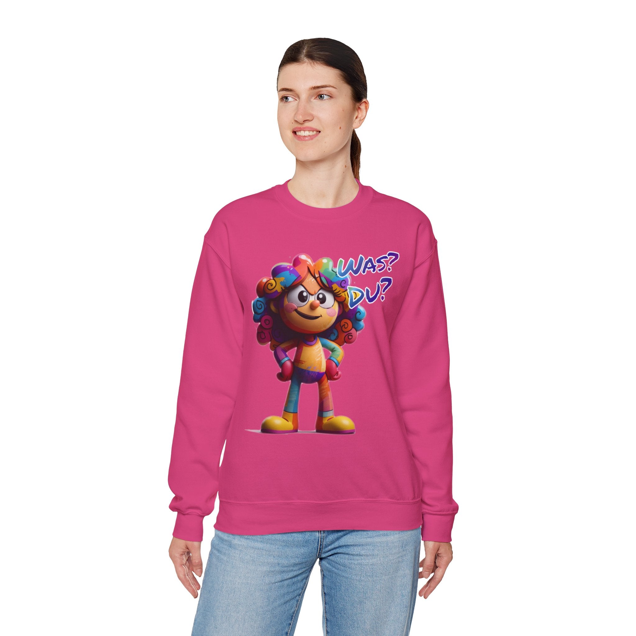 „Was? Du?“ Sweatshirt | Humor | Phönix-Potsdam®