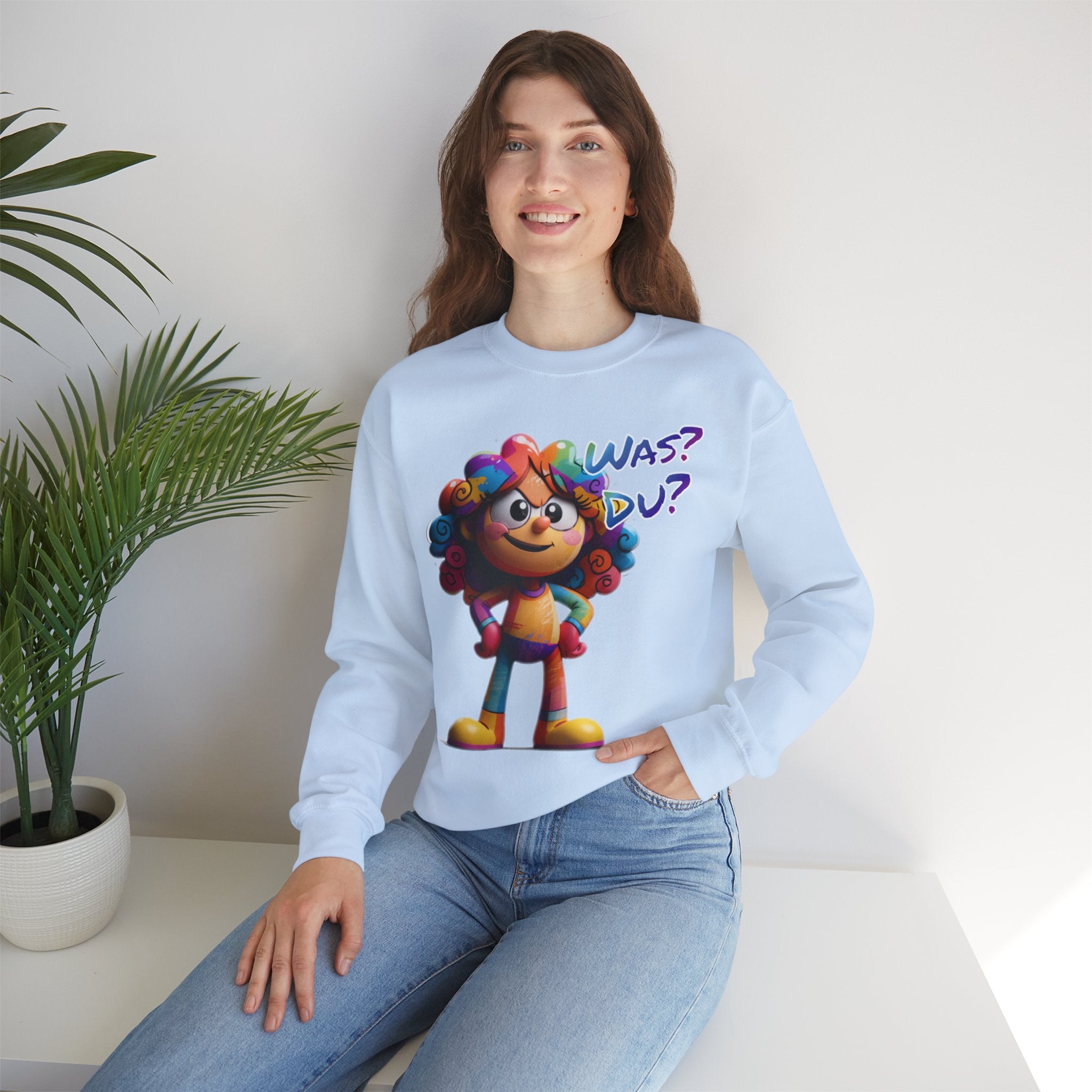 „Was? Du?“ Sweatshirt | Humor | Phönix-Potsdam®