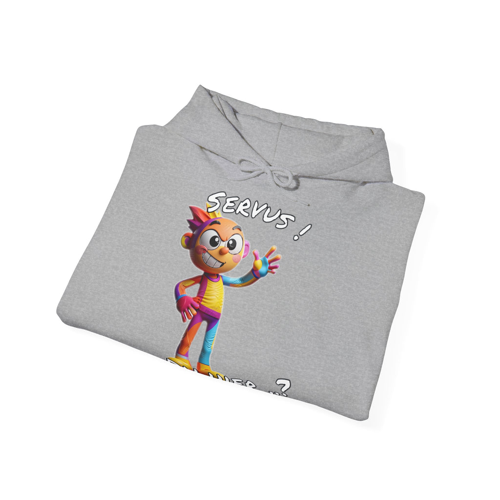Hoodie „Servus! Du hier..?“ | Humor | Phönix-Potsdam®