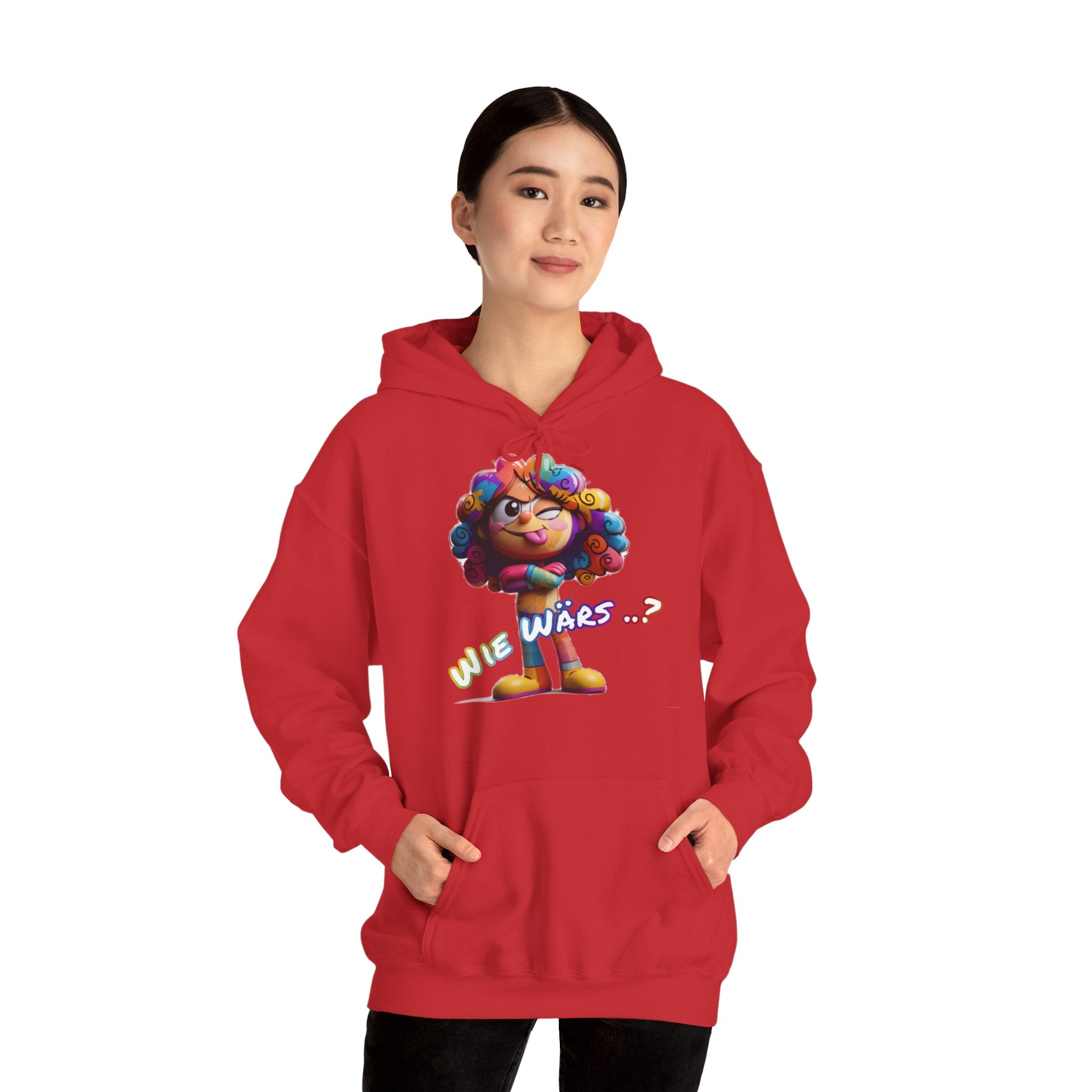 Hoodie „Wie wärs .. ?“ | Humor | Phönix-Potsdam®