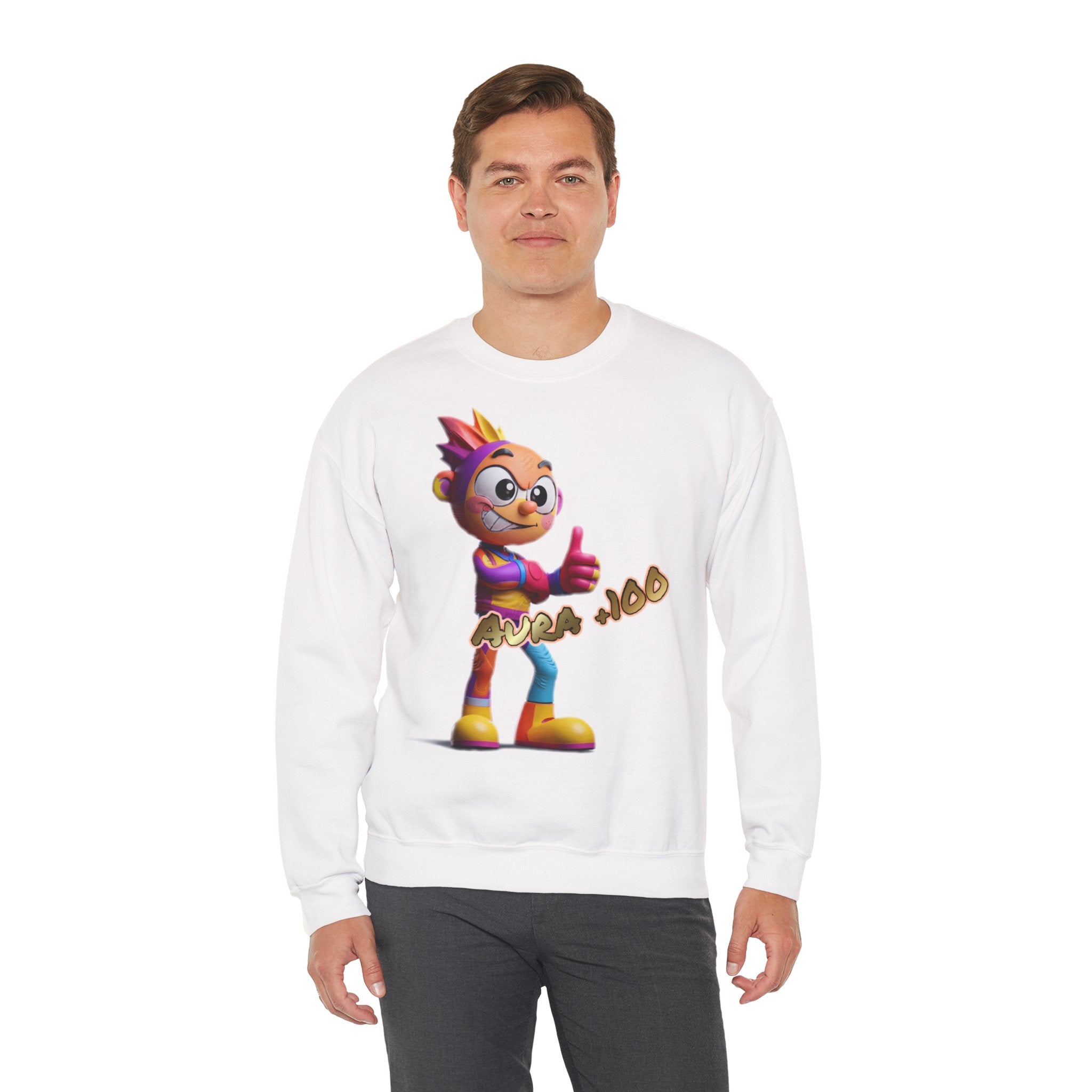 Sweatshirt „Aura +100“ | Humor | Phönix-Potsdam®