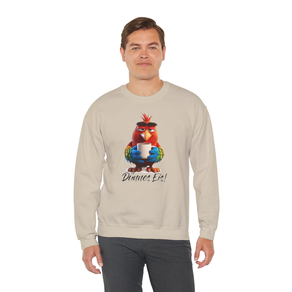 Papagei „Dünnes Eis!“ Sweatshirt | Humor | Phönix-Potsdam®