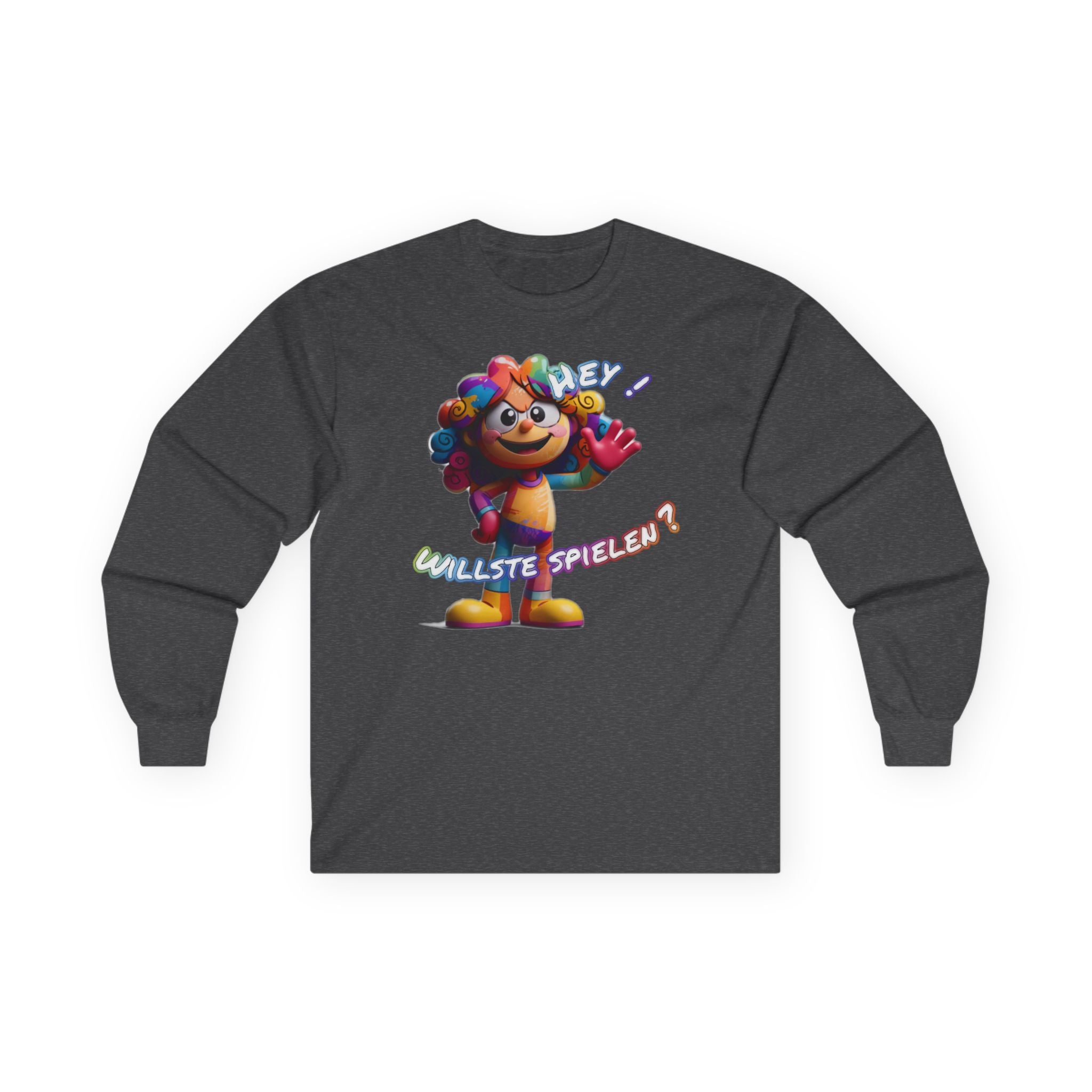 Langarmshirt „Hey! Willste spielen?“ | Humor | Phönix-Potsdam®