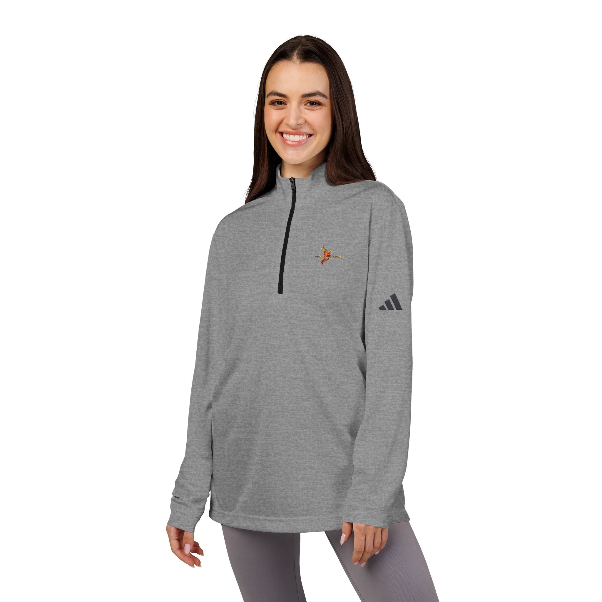Sweater | Adidas Quarter-Zip | Gestickt | Phönix-Potsdam®