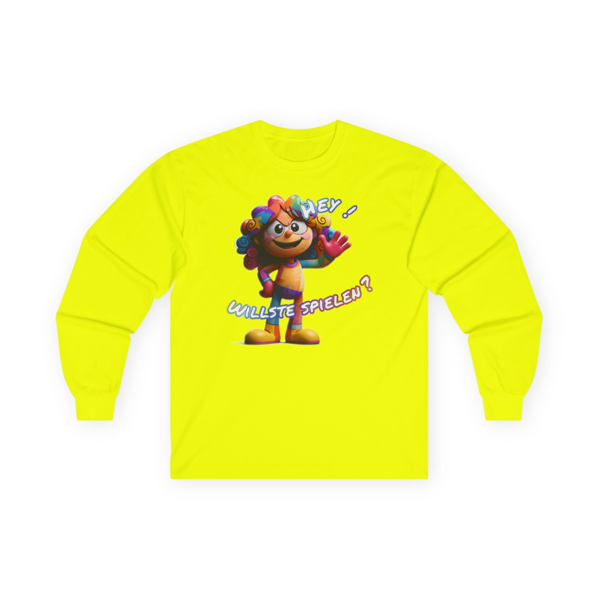 Langarmshirt „Hey! Willste spielen?“ | Humor | Phönix-Potsdam®