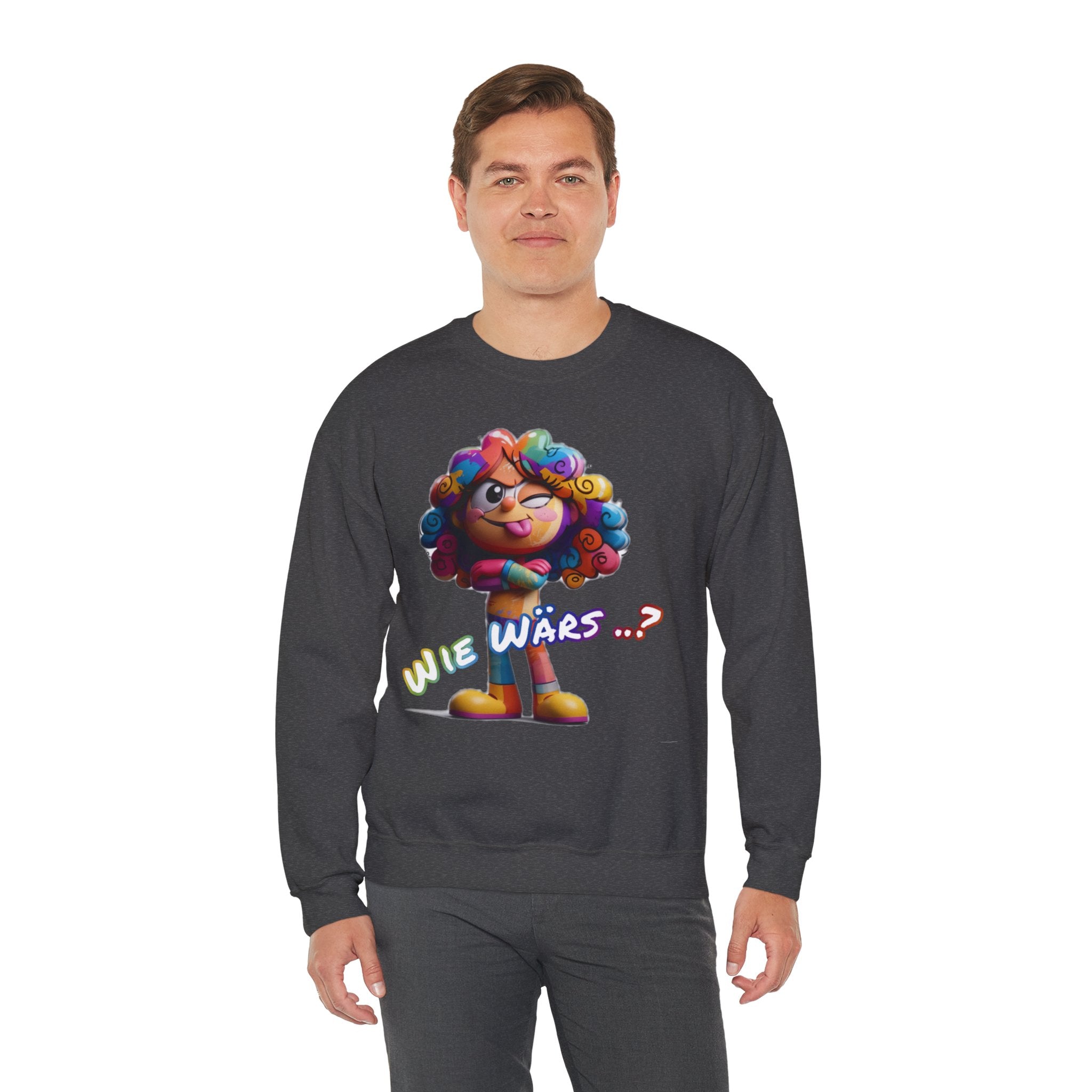 Sweatshirt „Wie wärs .. ?“ | Humor | Phönix-Potsdam®