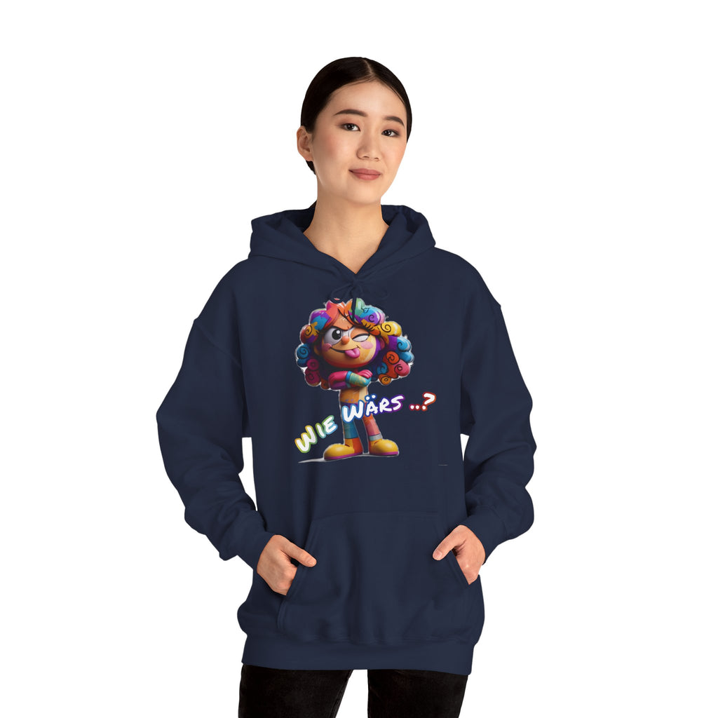 Hoodie „Wie wärs .. ?“ | Humor | Phönix-Potsdam®