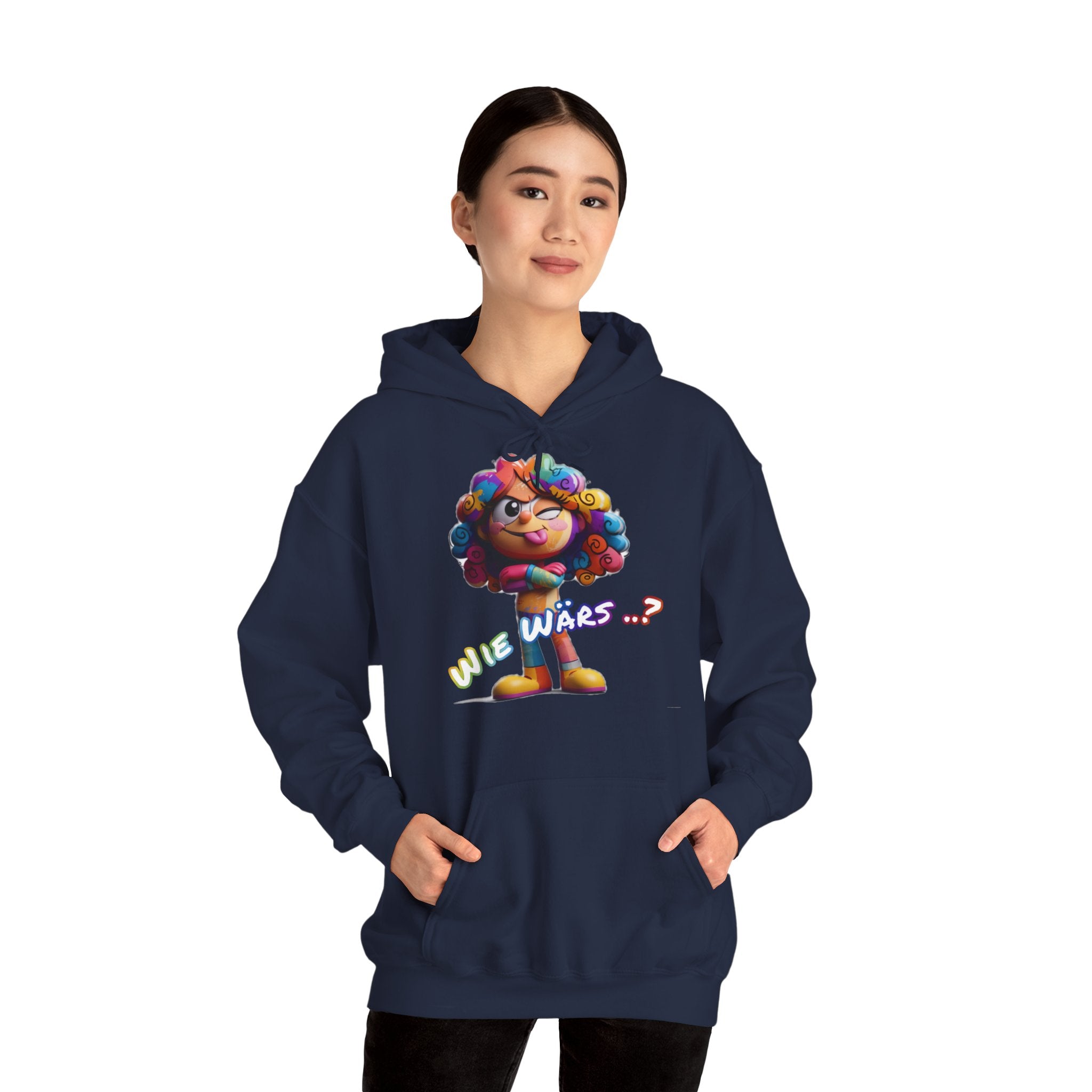 Hoodie „Wie wärs .. ?“ | Humor | Phönix-Potsdam®