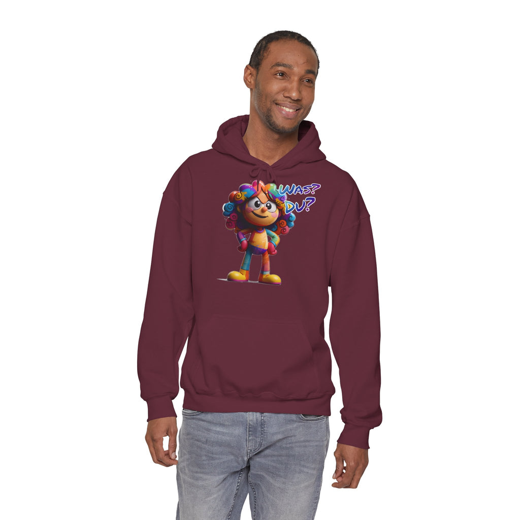 "Was? Du?" Hoodie | Humor | Phönix-Potsdam®