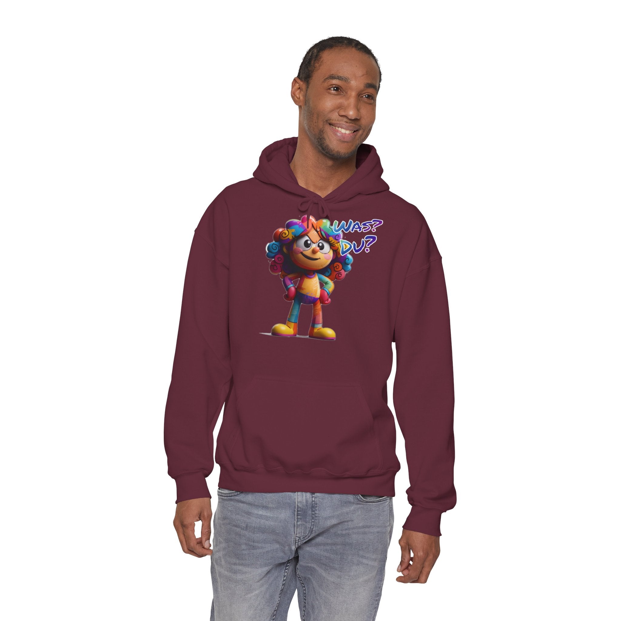 "Was? Du?" Hoodie | Humor | Phönix-Potsdam®