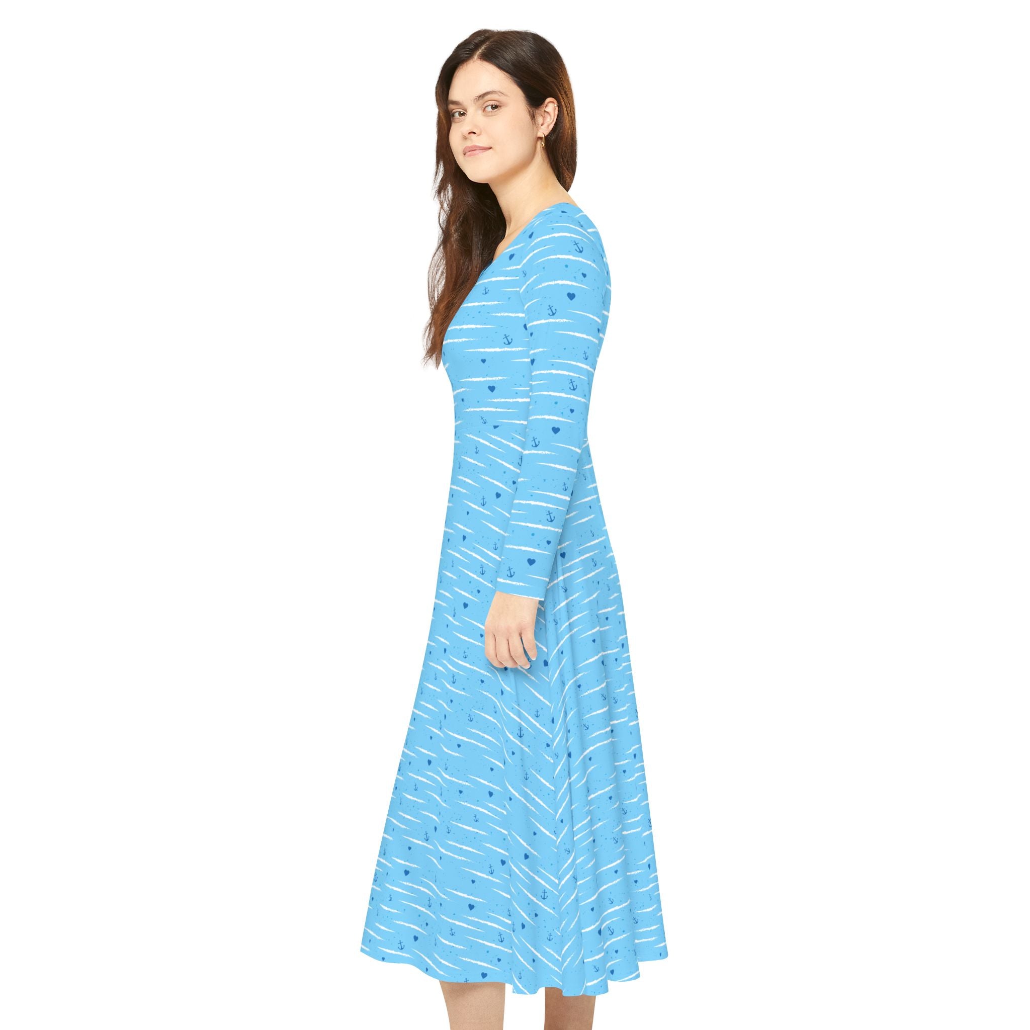 Vintage Swingkleid | Bemustert | Allover-Print | Phönix-Potsdam®