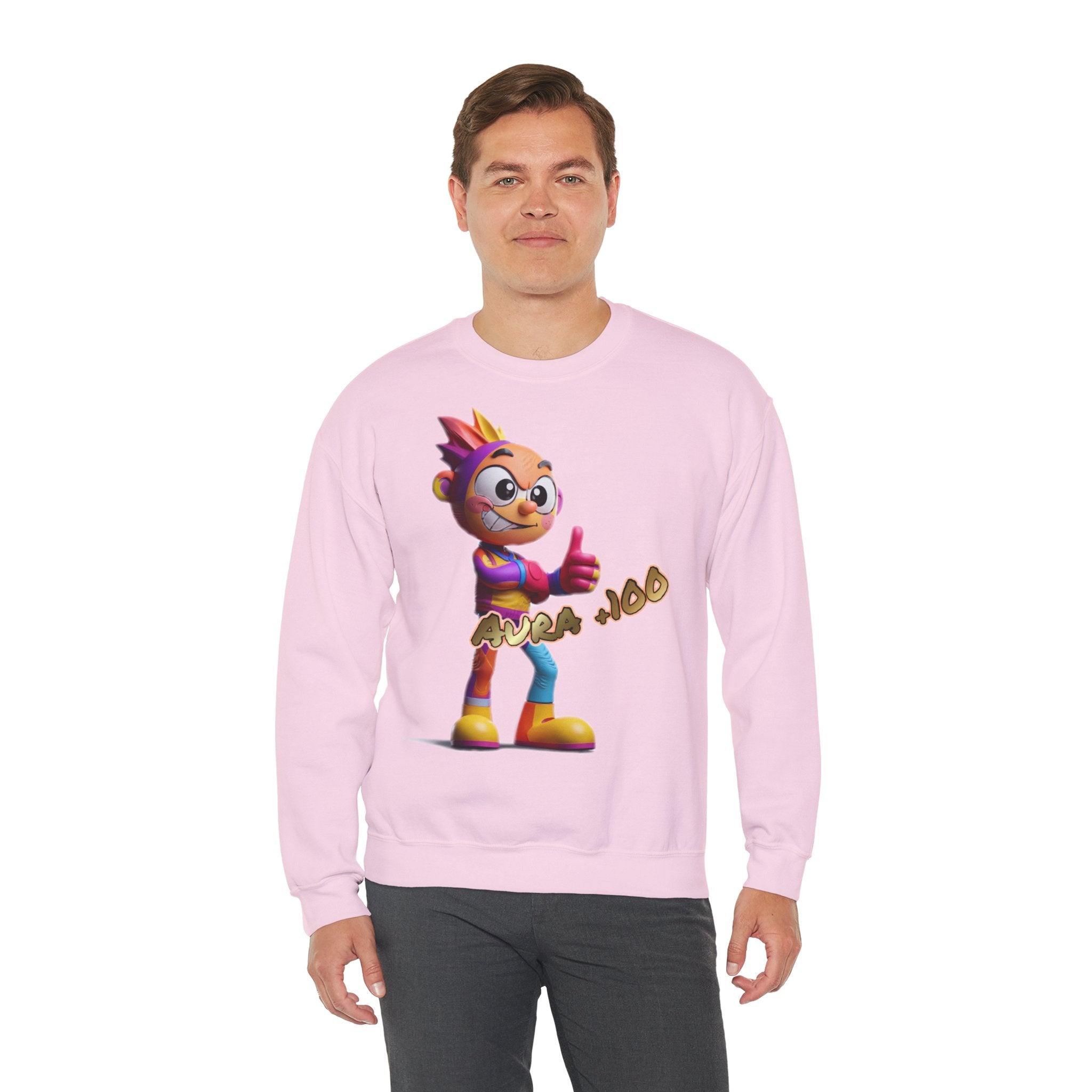 Sweatshirt „Aura +100“ | Humor | Phönix-Potsdam®