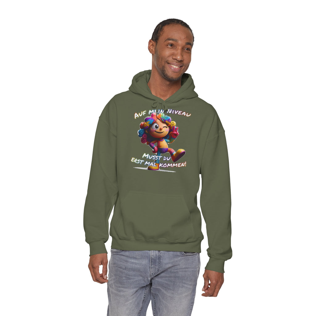 „Auf mein Niveau musst du erst mal kommen!“ Hoodie | Humor | Phönix-Potsdam®