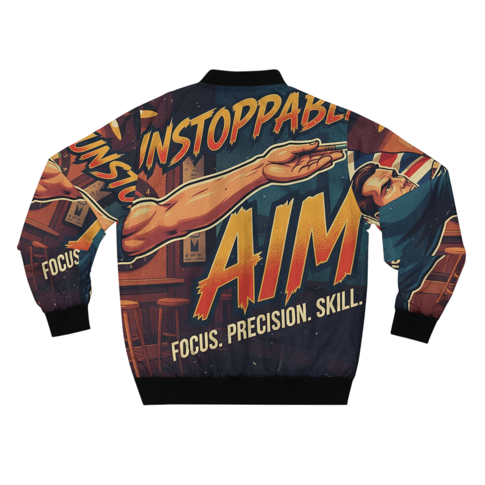 Männer Bomberjacke Dart – Unstoppable Aim | Regular Fit