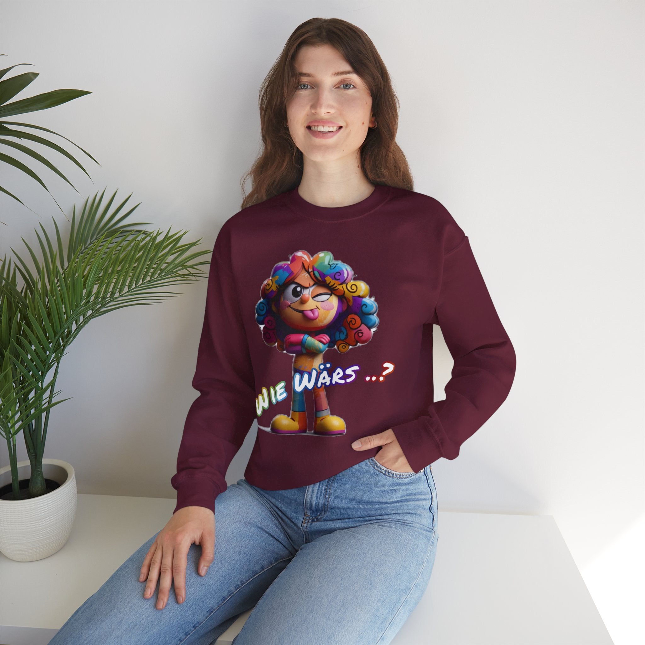 Sweatshirt „Wie wärs .. ?“ | Humor | Phönix-Potsdam®