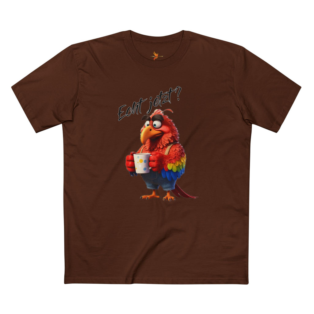 Papagei „Echt jetzt?“ T-Shirt | Humor | Phönix-Potsdam®