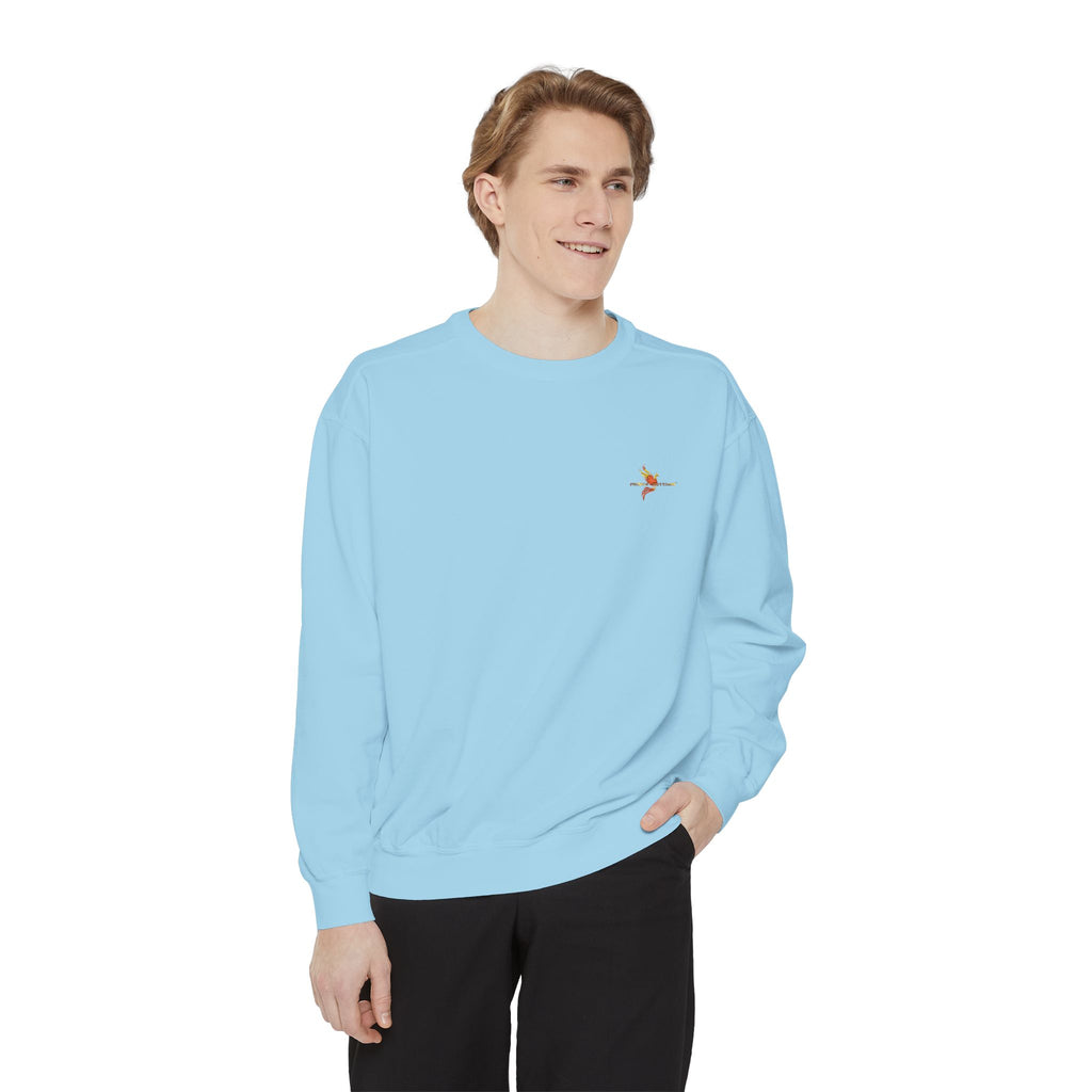 Sweatshirt | Garment-Dyed | Gestickt | Phönix-Potsdam®