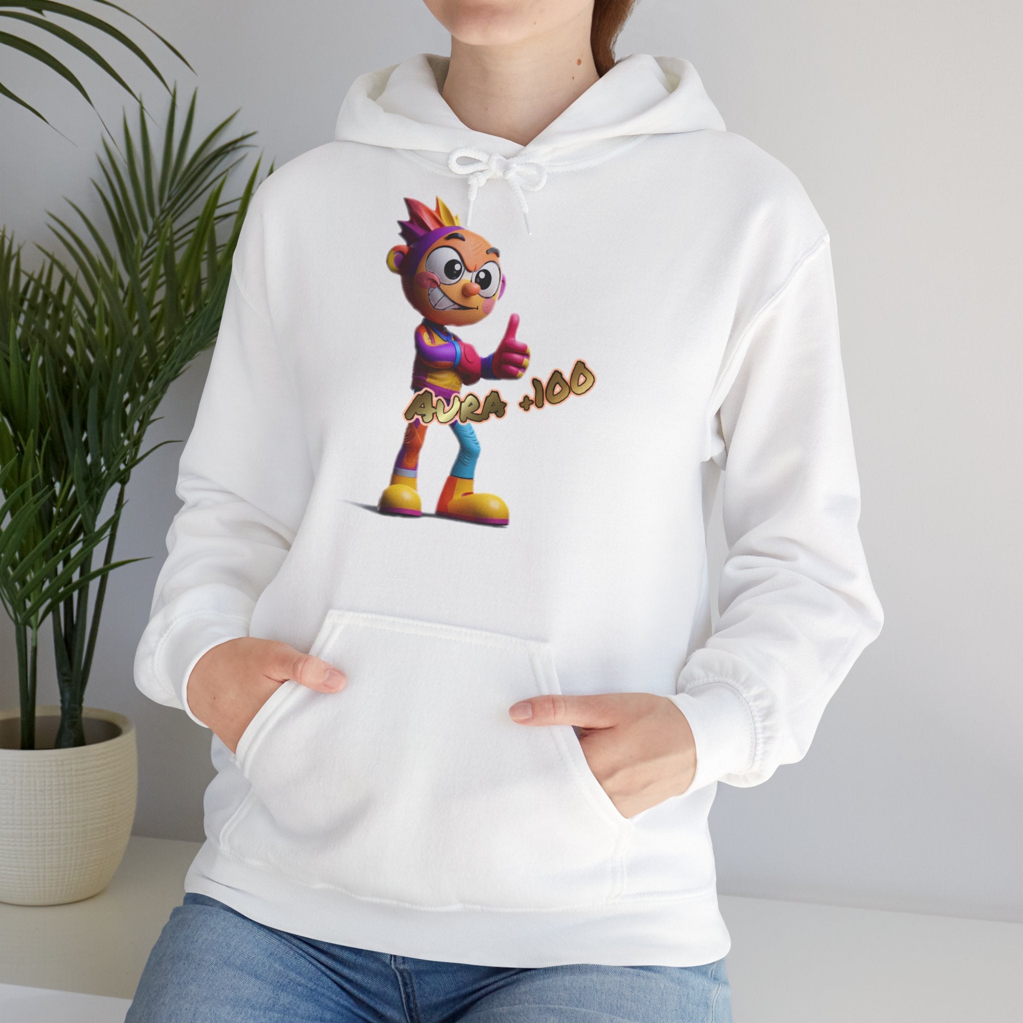 Hoodie „Aura +100“ | Humor | Phönix-Potsdam®