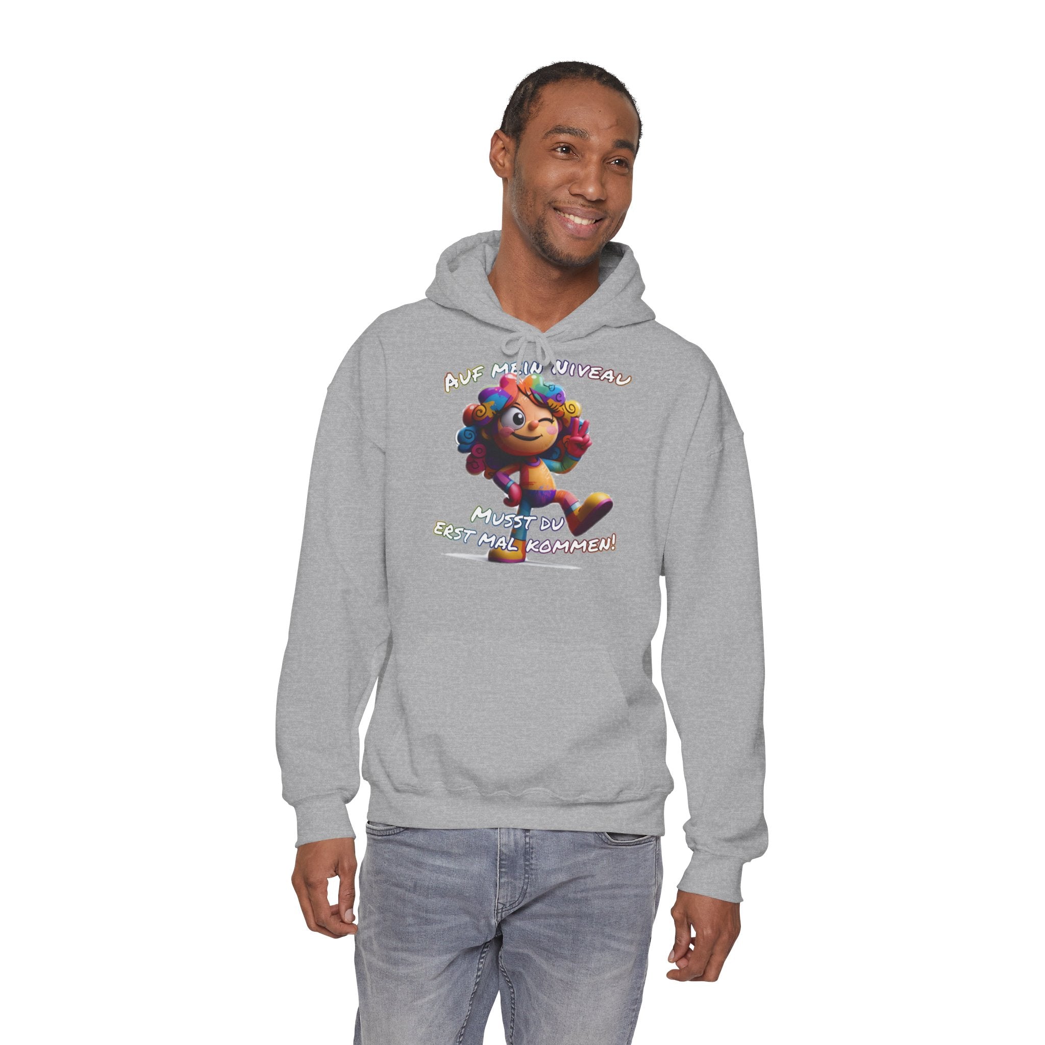 „Auf mein Niveau musst du erst mal kommen!“ Hoodie | Humor | Phönix-Potsdam®