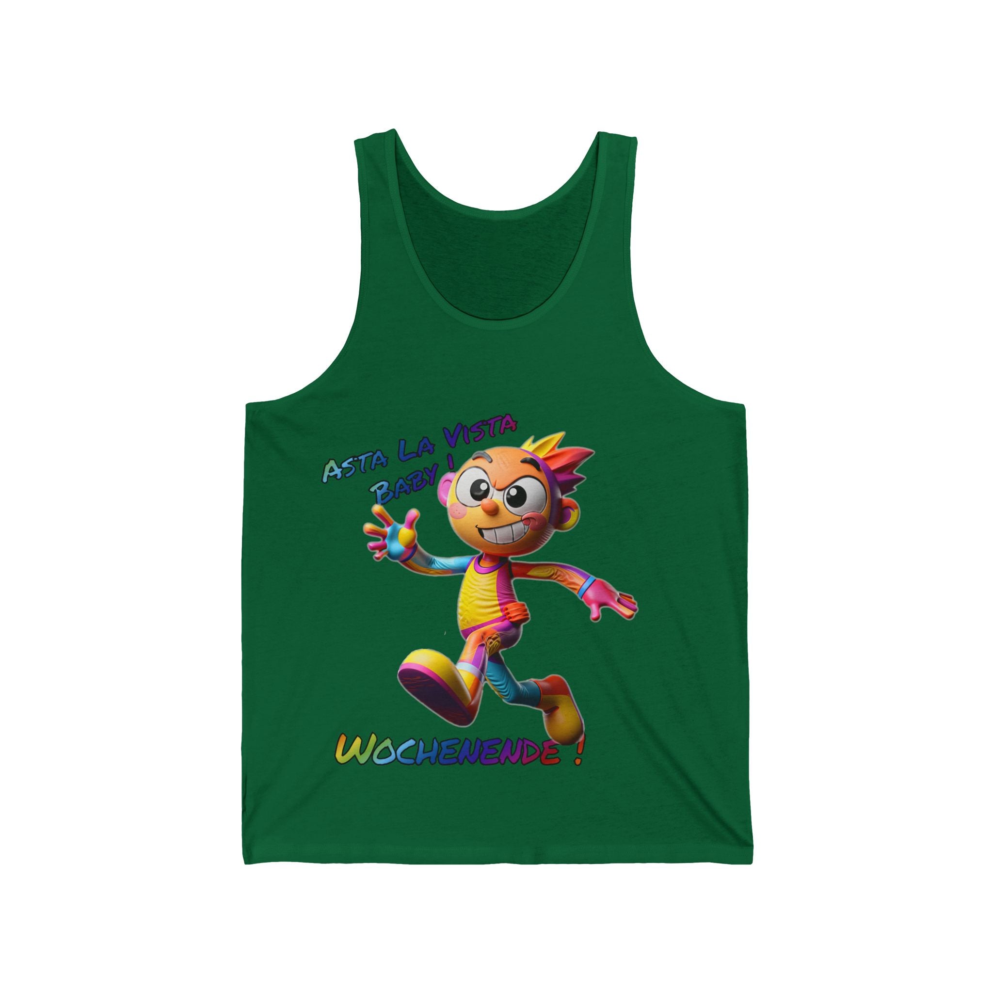 Tank Top „Asta la Vista, Baby! – Wochenende!“ | Humor | Phönix-Potsdam®