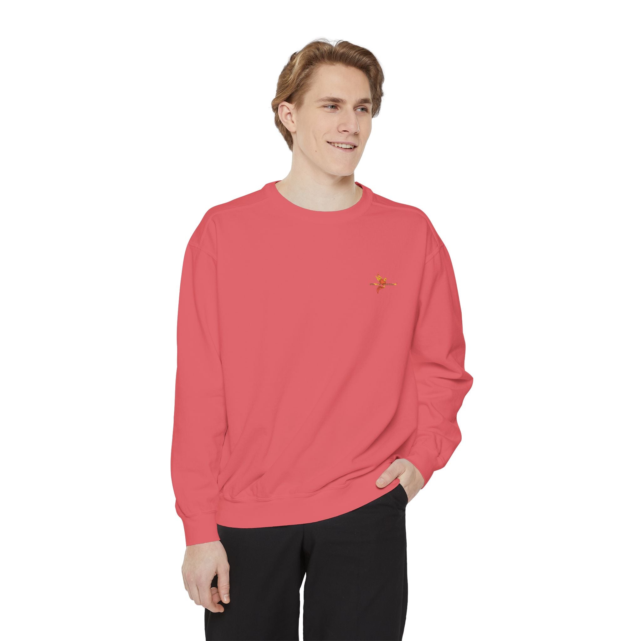 Sweatshirt | Garment-Dyed | Gestickt | Phönix-Potsdam®